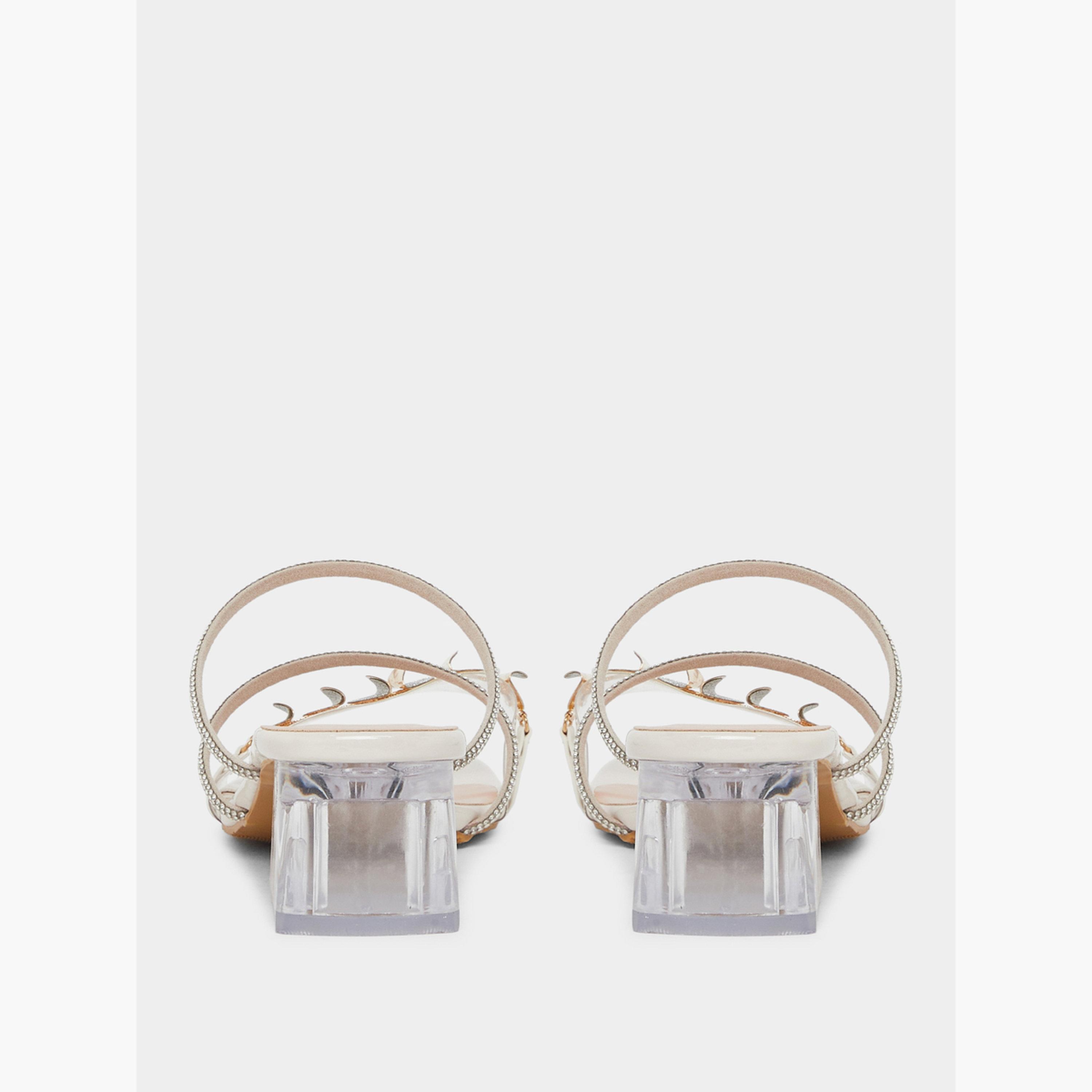 صندل بكعب سميك وسير شفاف ومزين-women-shoes-sandals-heeled-image-4