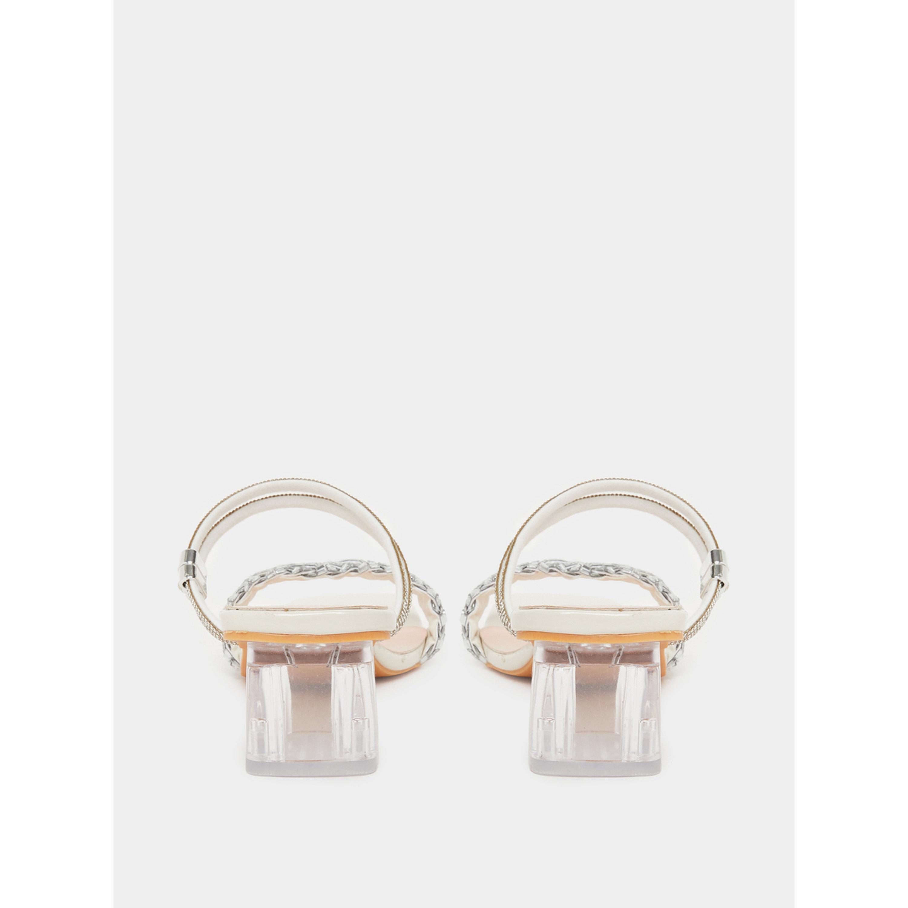 Take Two Women Beige Embellished Sandals-women-shoes-heels-image-5