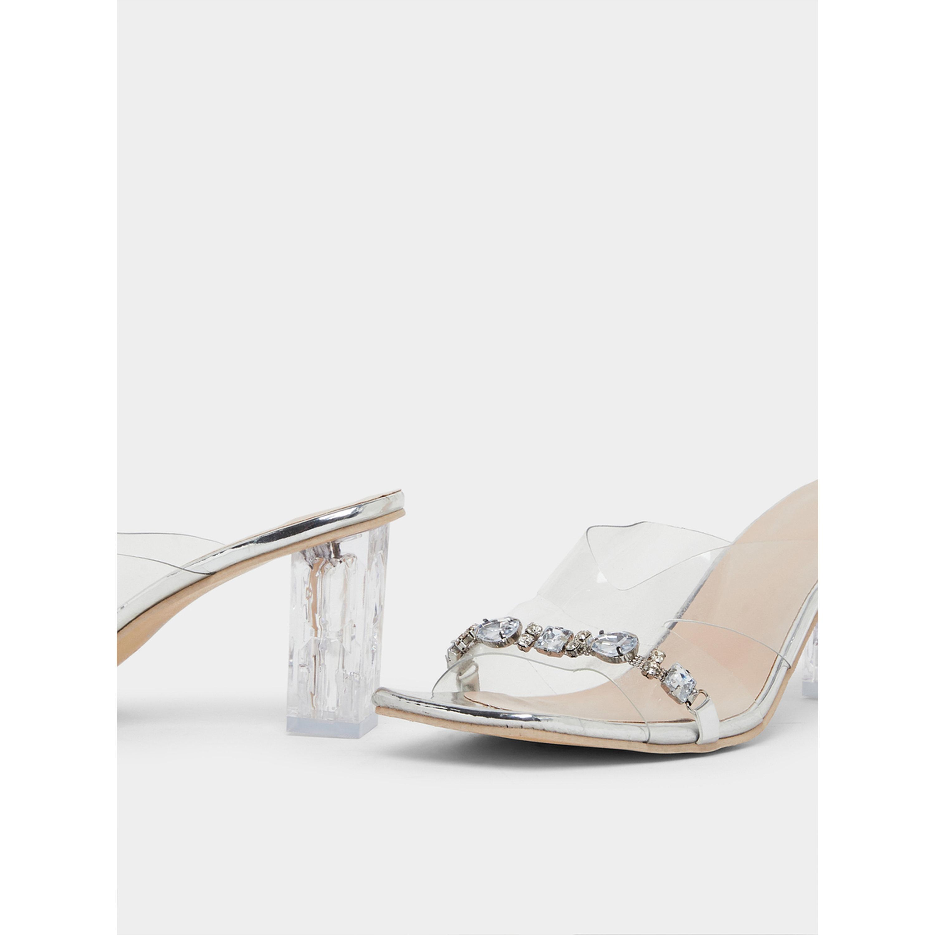 Take Two Embellished Transparent Block Heel Sandals-women-shoes-heels-image-4