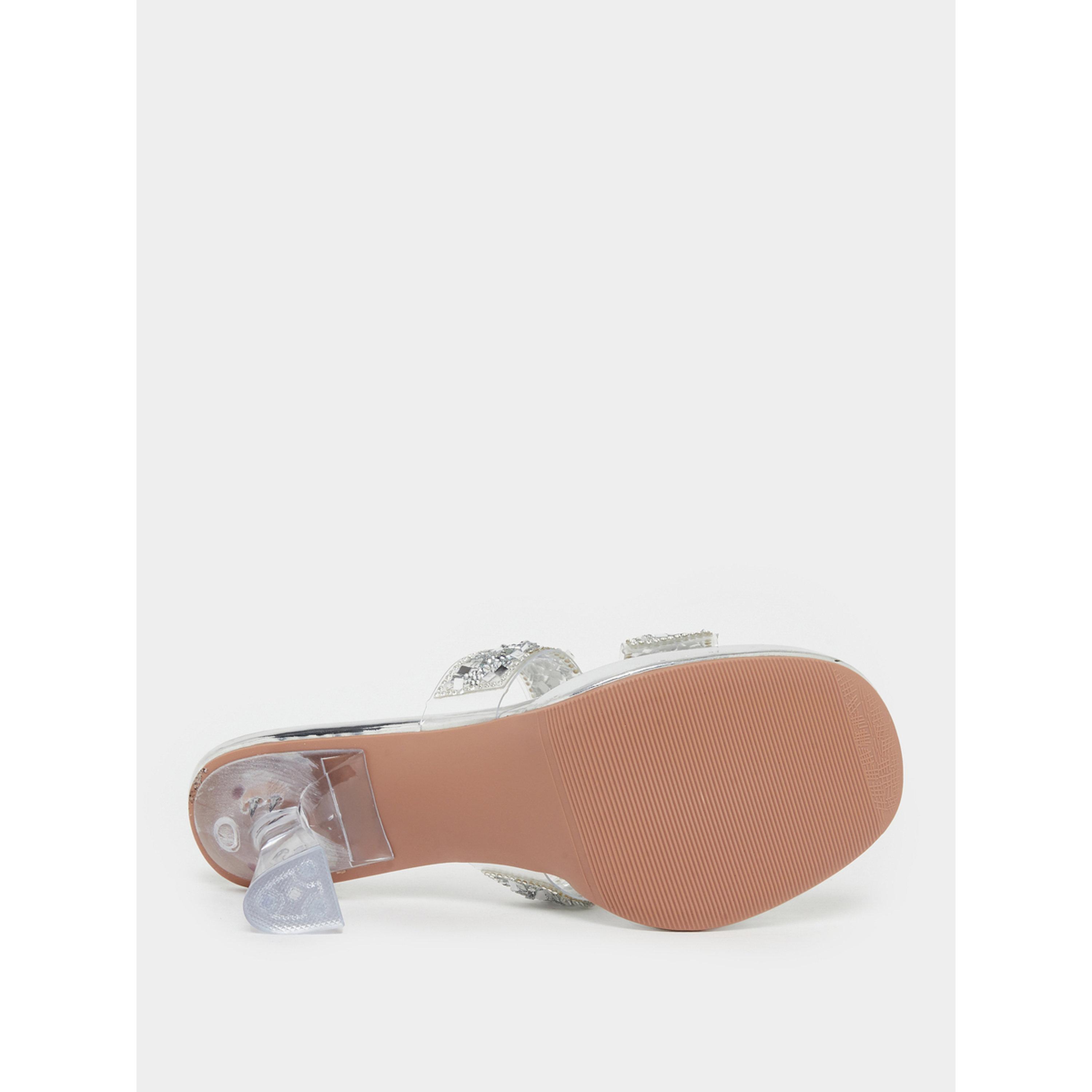 Take Two Embellished Transparent Block Heel Sandals-women-shoes-heels-image-6