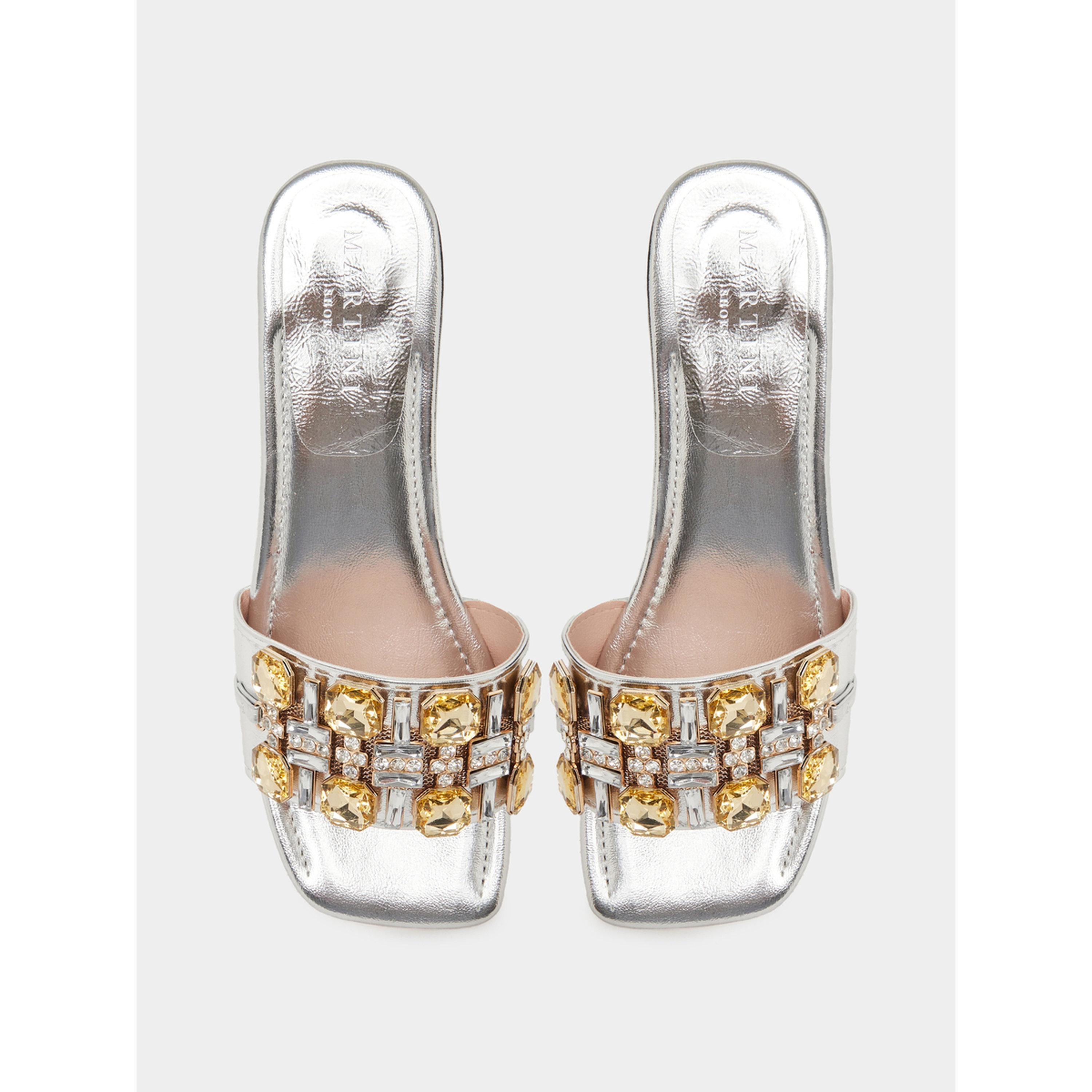 صندل مزين بكعب للنساء-women-shoes-heels-image-3