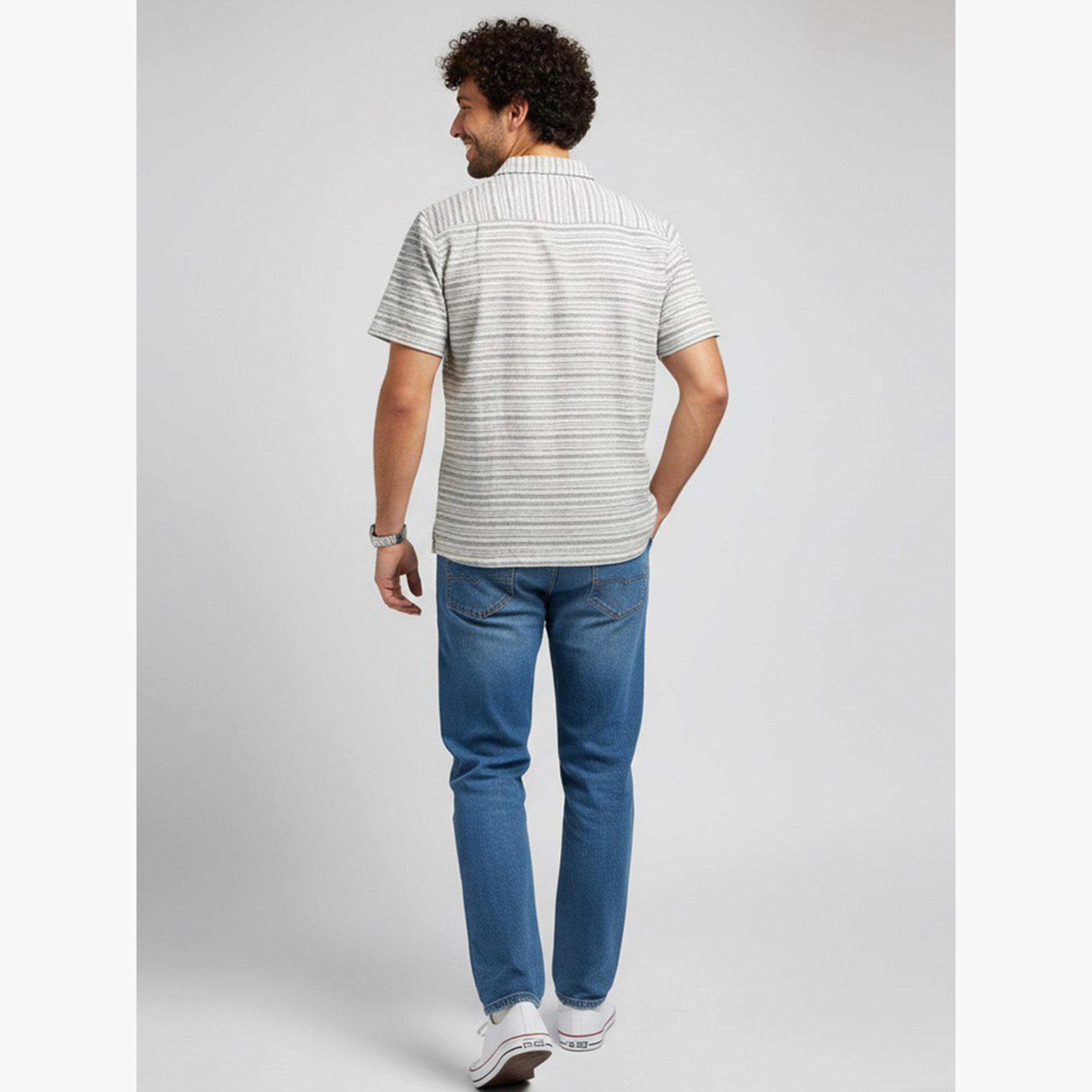 TRULOOM & X Styli Men Striped Relaxed Fit Shirt-men-clothing-shirts-image-3