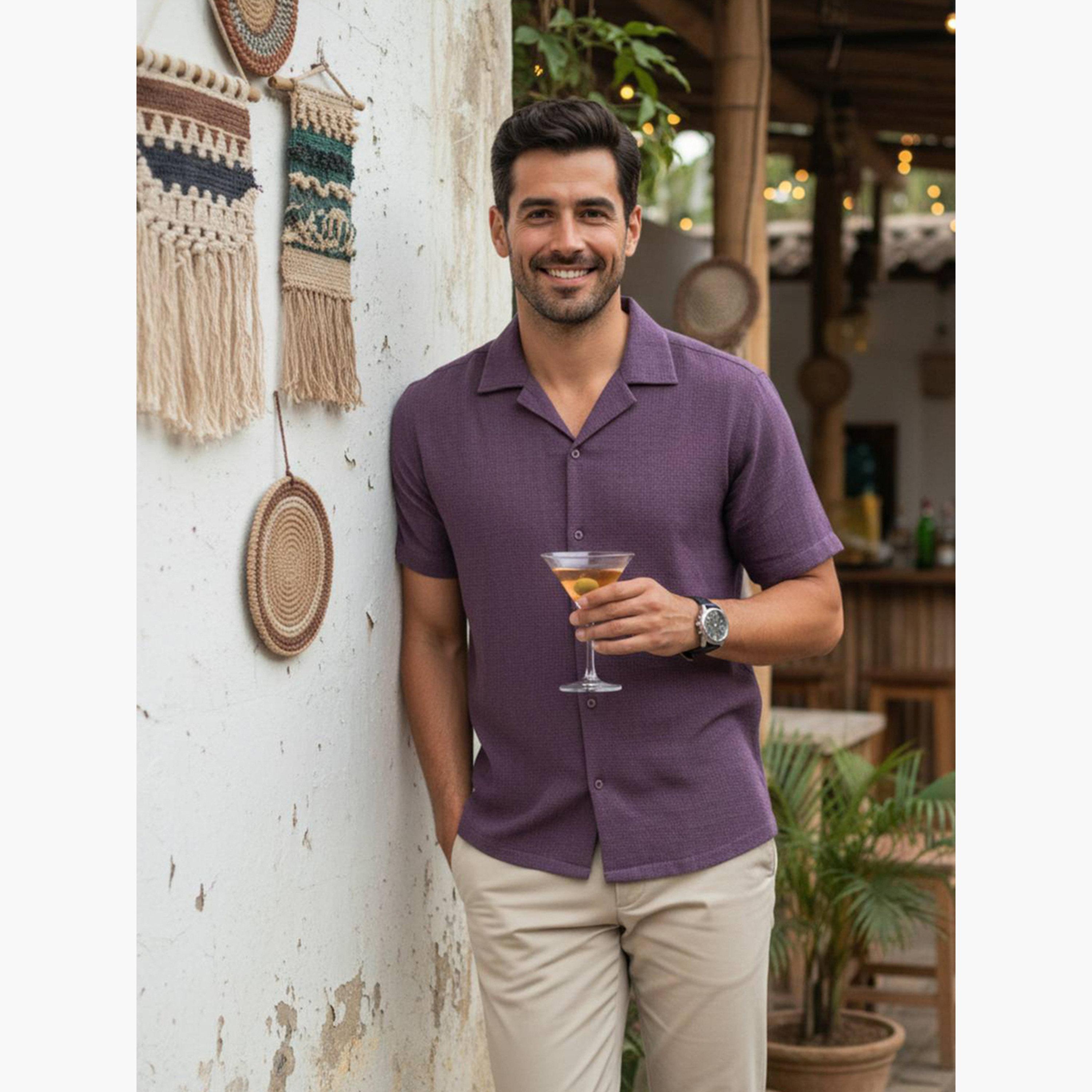 TRULOOM & X Styli Men Regular Fit Cotton Shirt-men-clothing-shirts-image-5