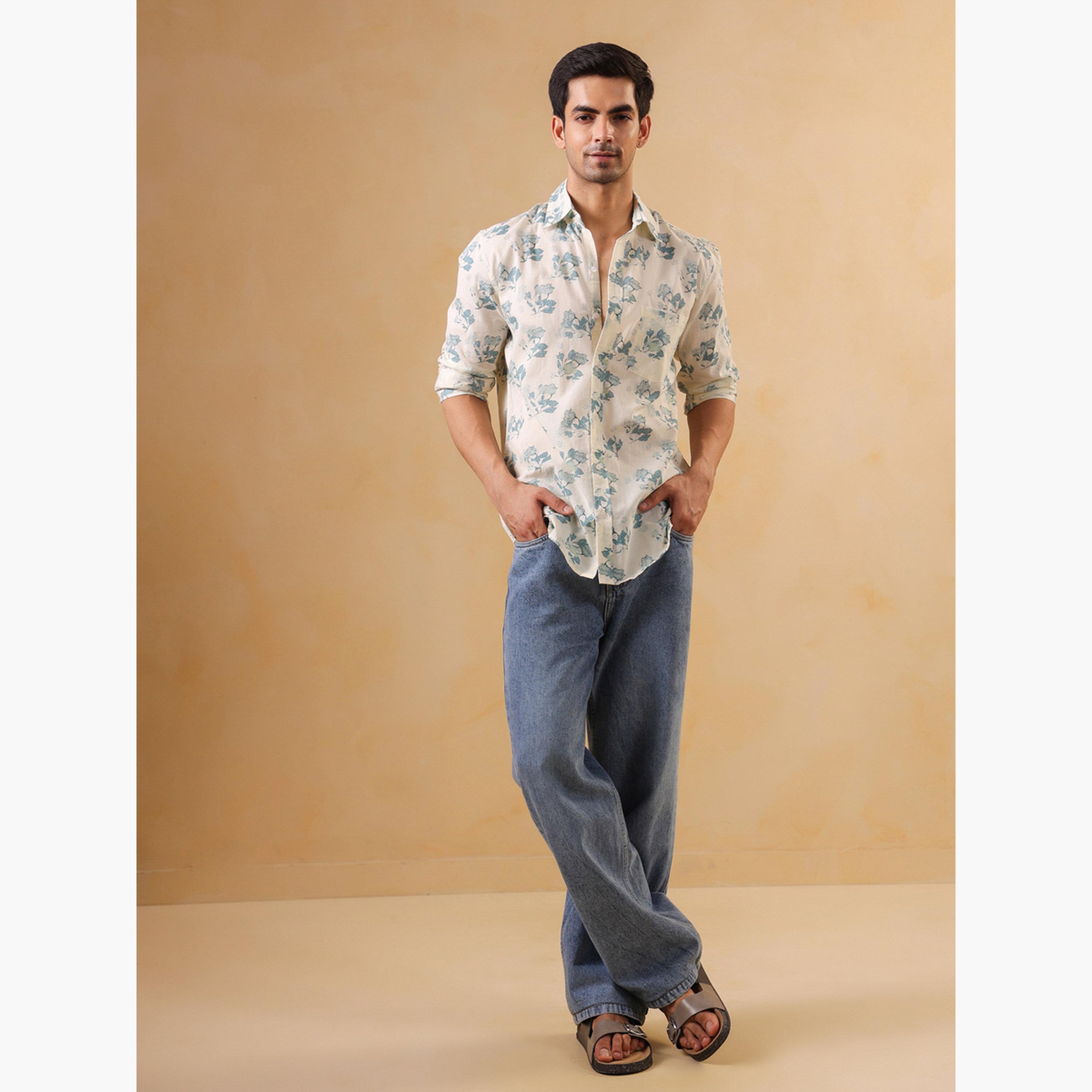TRULOOM & X Styli Men Regular Fit Cotton Shirt-men-clothing-shirts-image-2