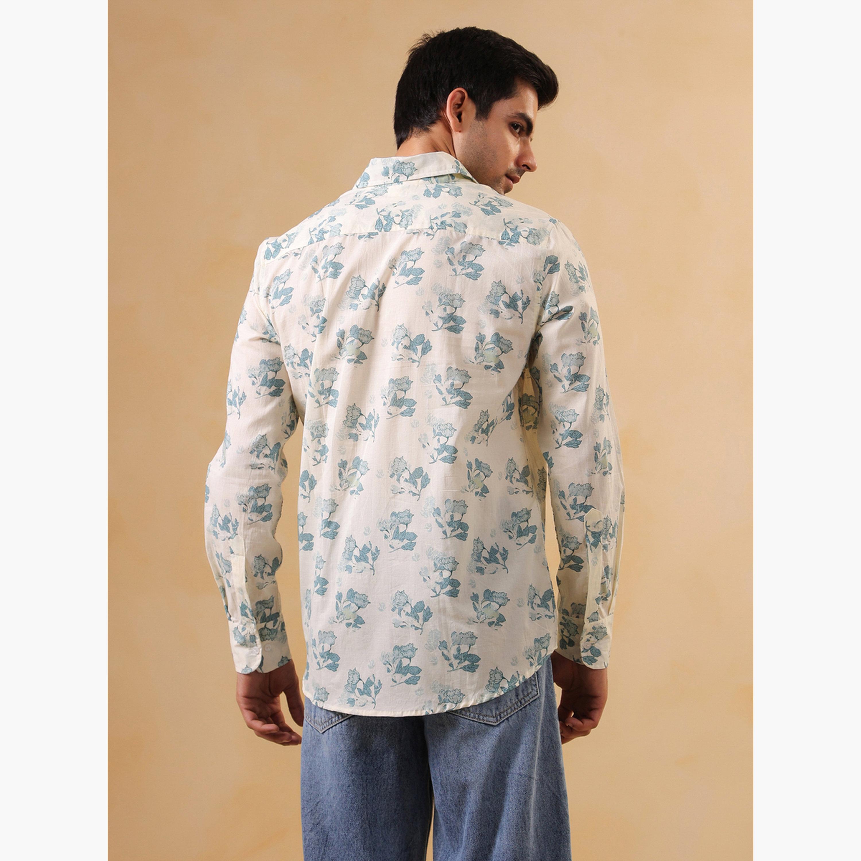 TRULOOM & X Styli Men Regular Fit Cotton Shirt-men-clothing-shirts-image-3