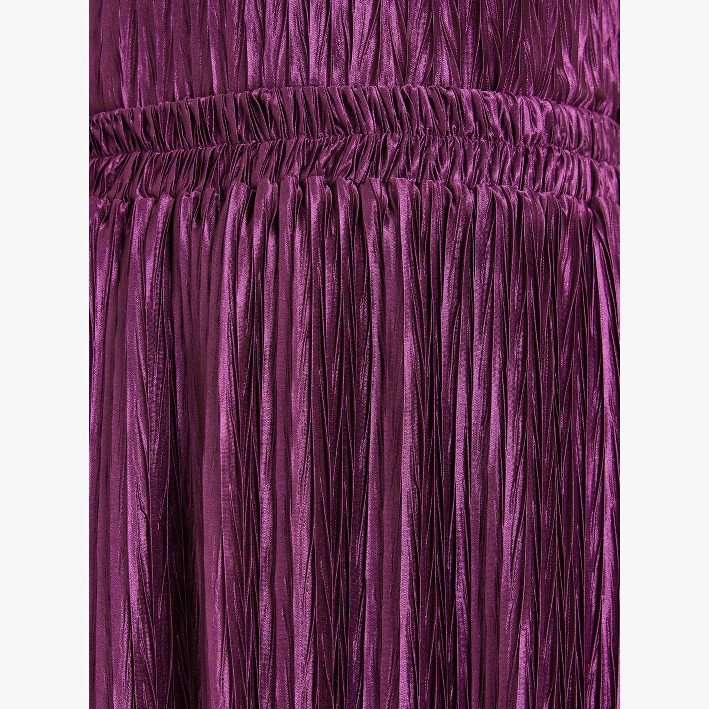 تنورة بليسيه طويلة بحافة واسعة-women-clothing-bottoms-skirts-image-3