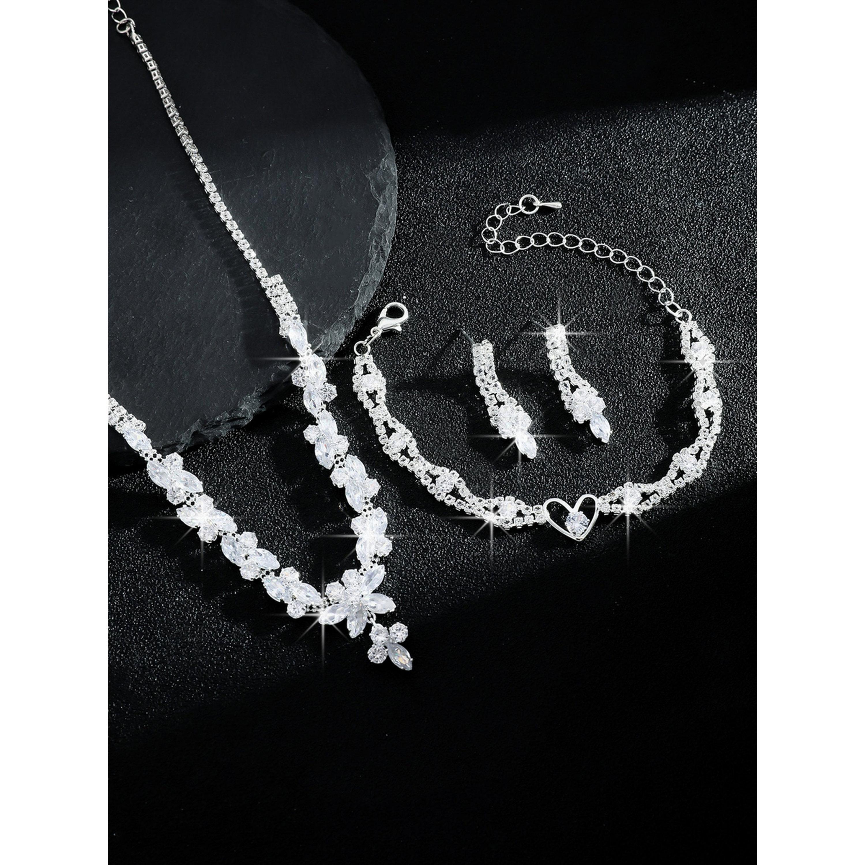 Take Two 3-Piece Embellished Necklace, Bracelet And Earrings Jewelry Set-women-watchesandjewellery-jewellery-jewellerysets-image-4