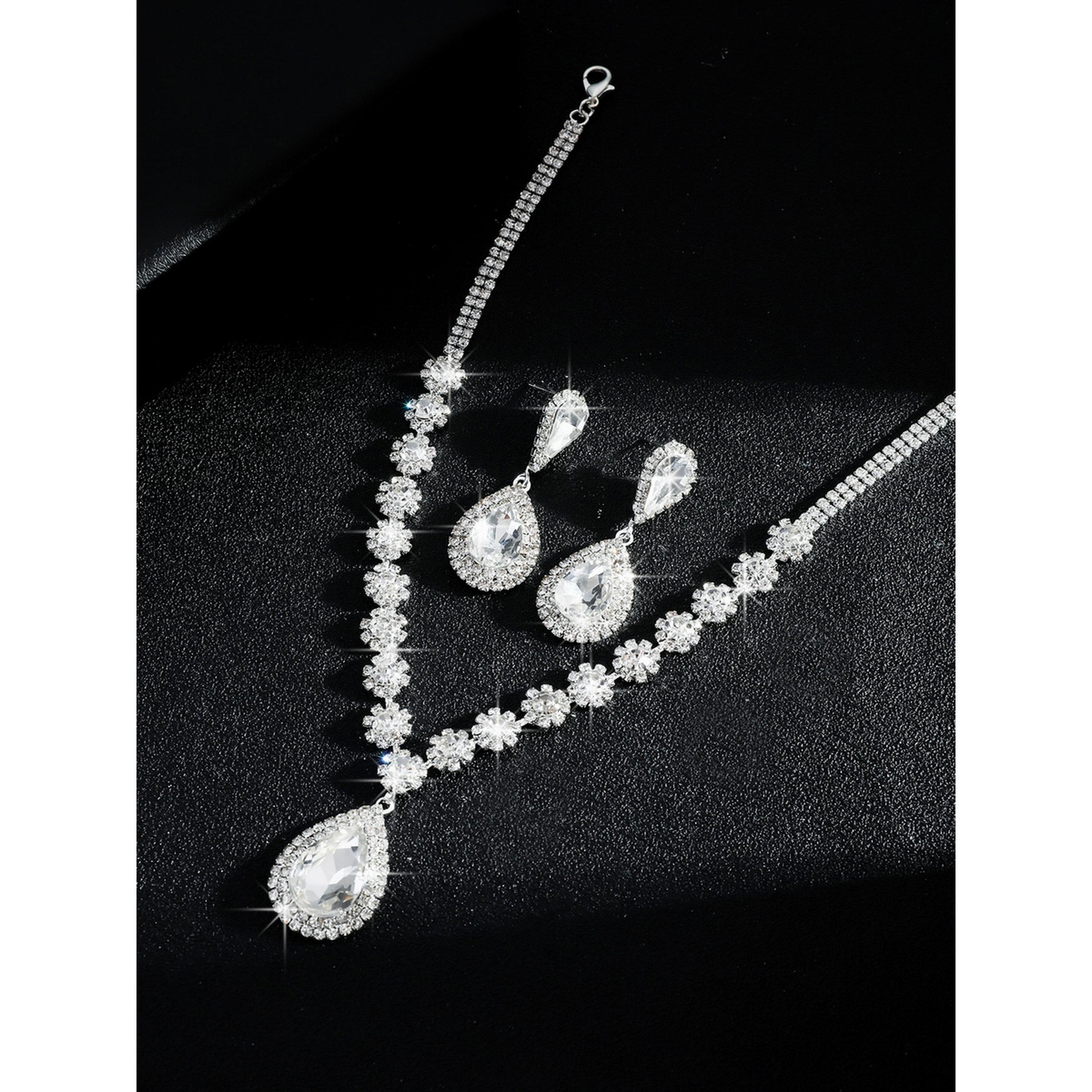 Take Two 2-Piece Embellished Necklace And Earrings Jewelry Set-women-watchesandjewellery-jewellery-jewellerysets-image-5