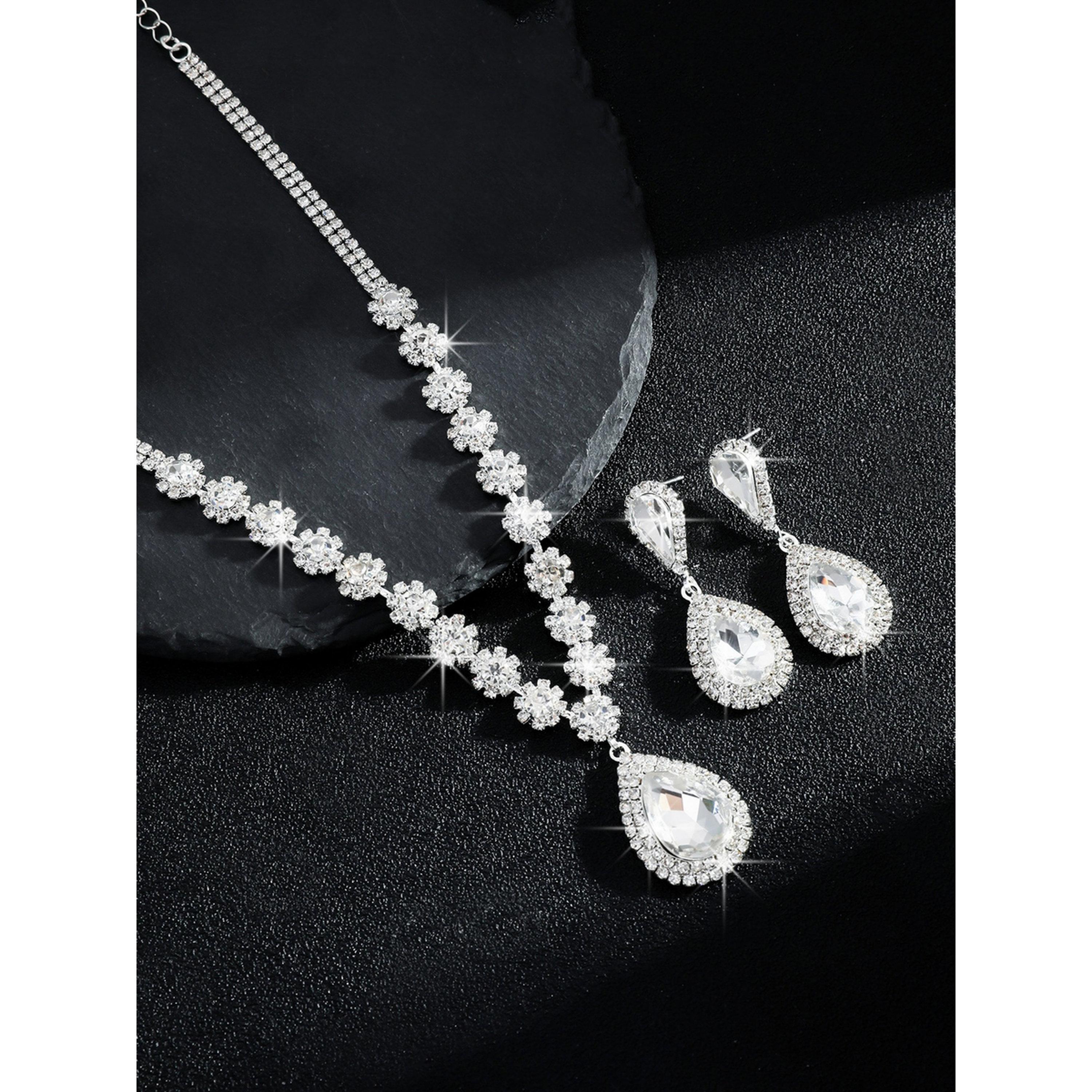 Take Two 2-Piece Embellished Necklace And Earrings Jewelry Set-women-watchesandjewellery-jewellery-jewellerysets-image-6