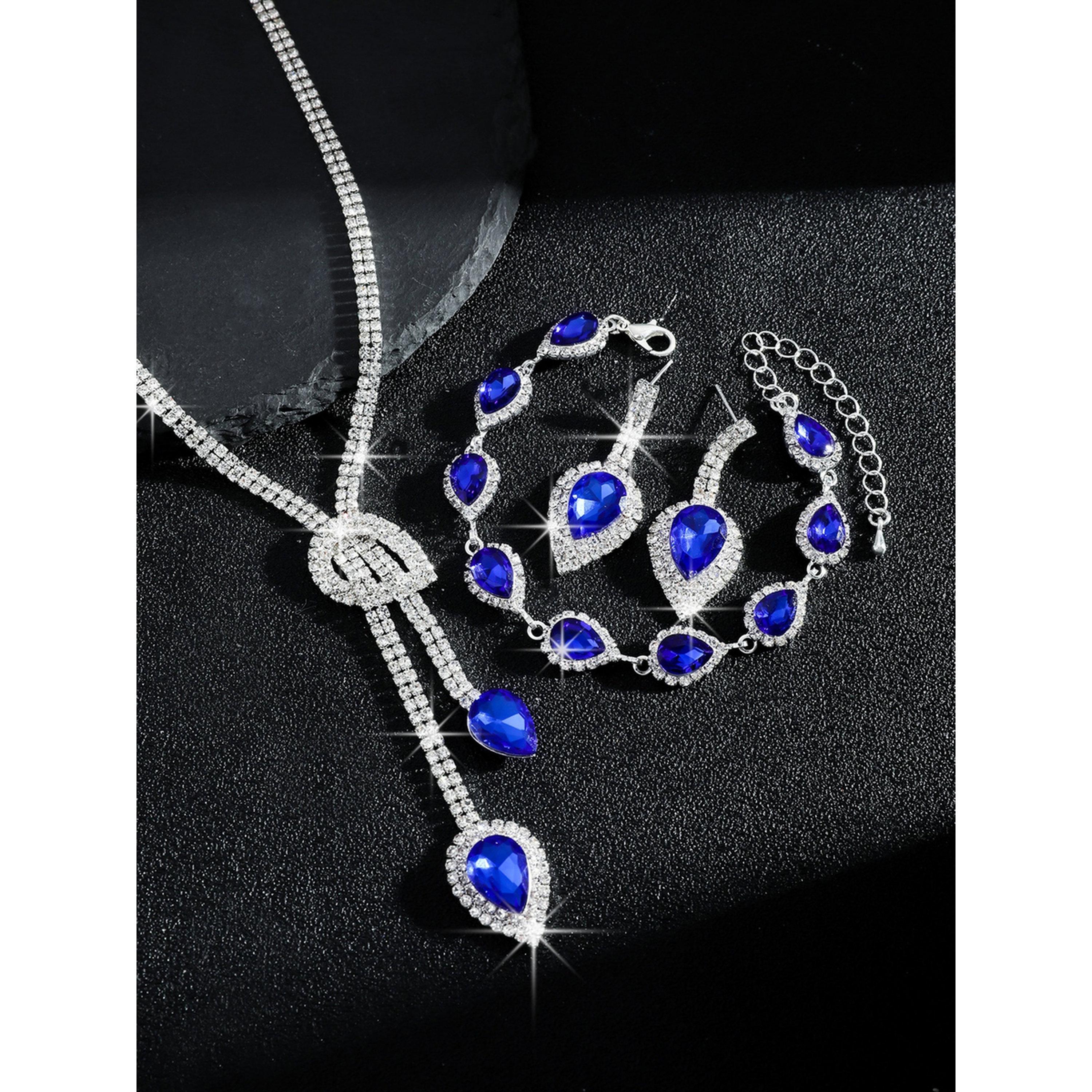 Take Two 3-Piece Embellished Necklace, Bracelet And Earrings Jewelry Set-women-watchesandjewellery-jewellery-jewellerysets-image-6