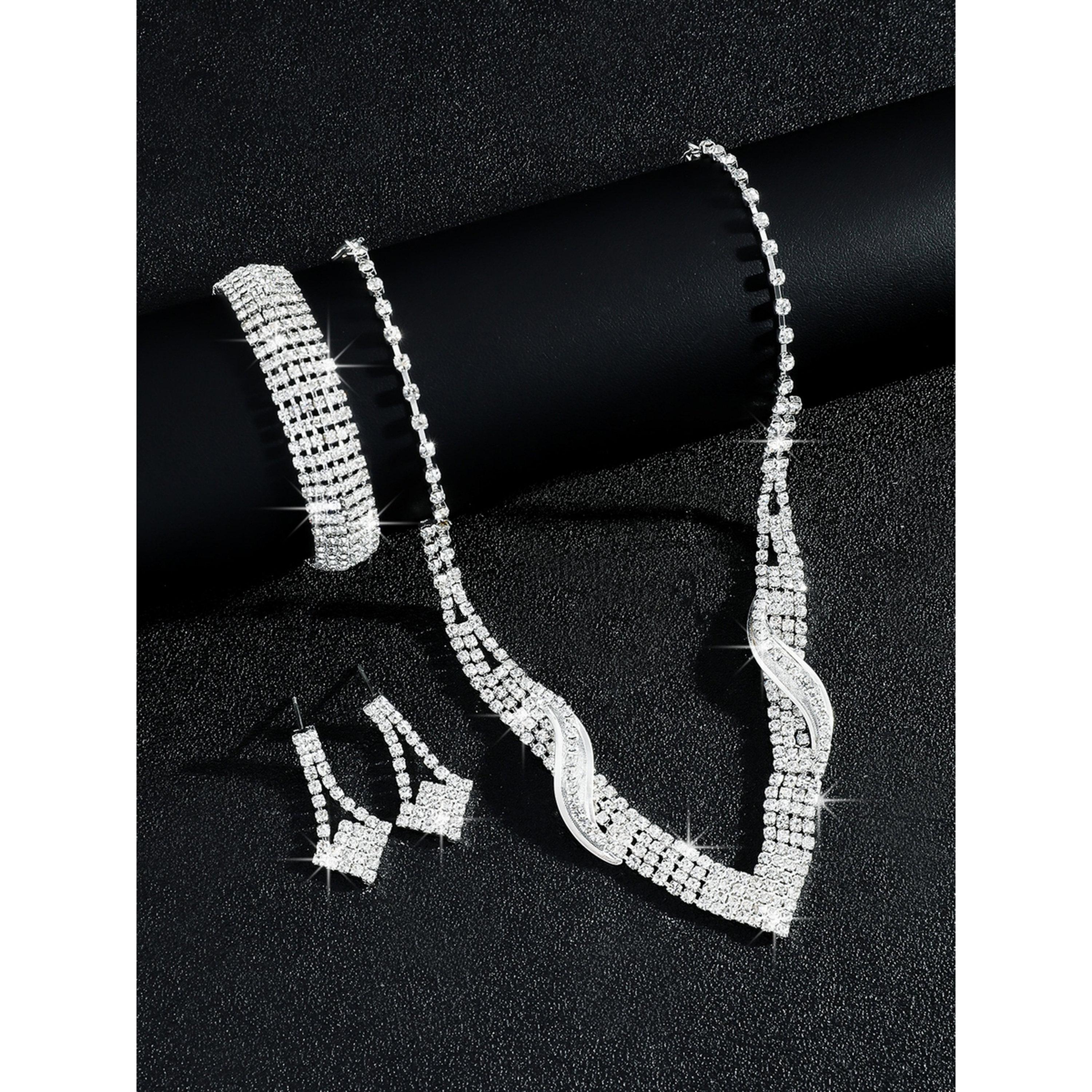 Take Two 3-Piece Embellished Necklace, Bracelet And Earrings Jewelry Set-women-watchesandjewellery-jewellery-jewellerysets-image-6