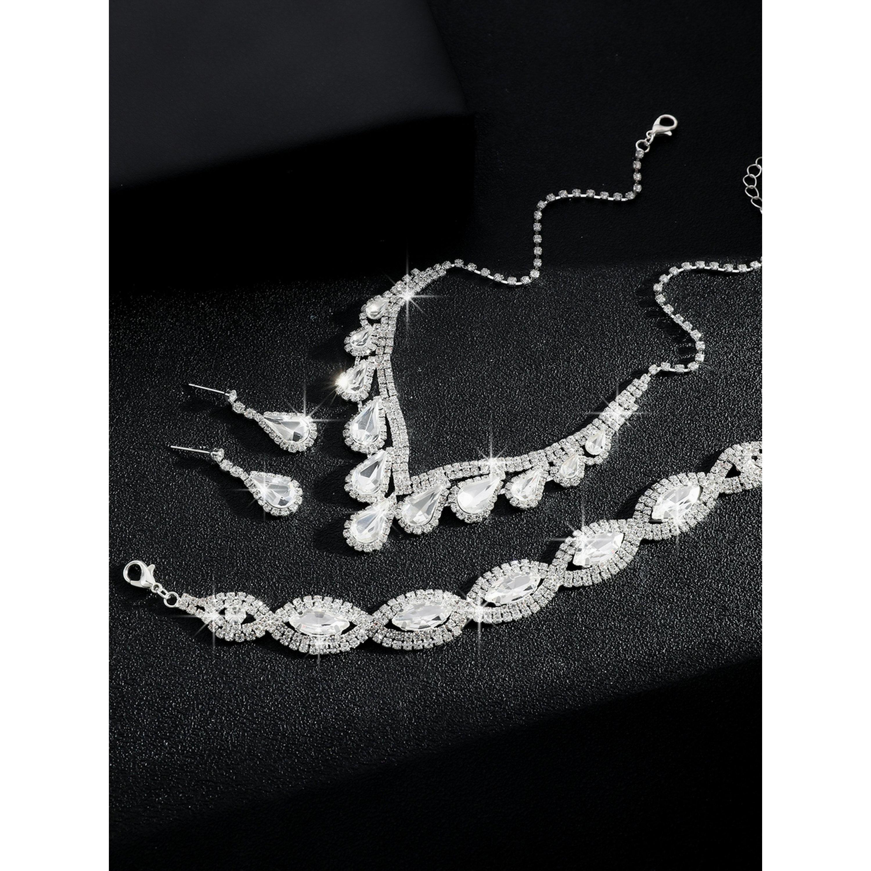 Take Two 3-Piece Embellished Necklace, Bracelet And Earrings Jewelry Set-women-watchesandjewellery-jewellery-jewellerysets-image-5