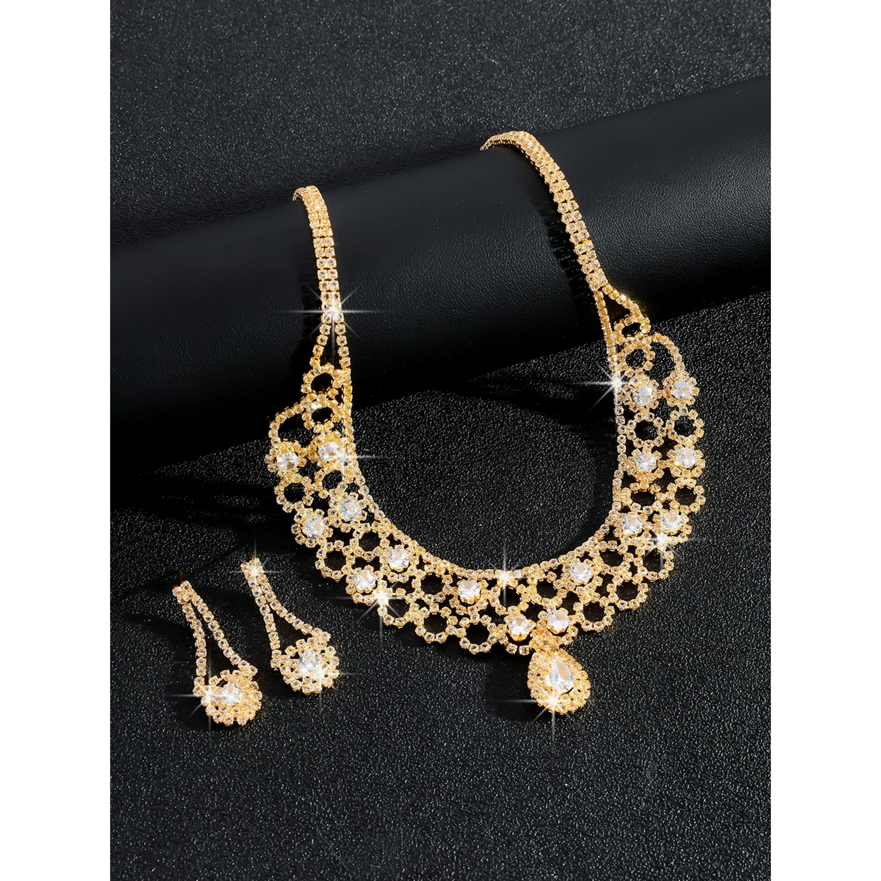 Take Two 2-Piece Embellished Necklace And Earrings Jewelry Set-women-watchesandjewellery-jewellery-jewellerysets-image-6