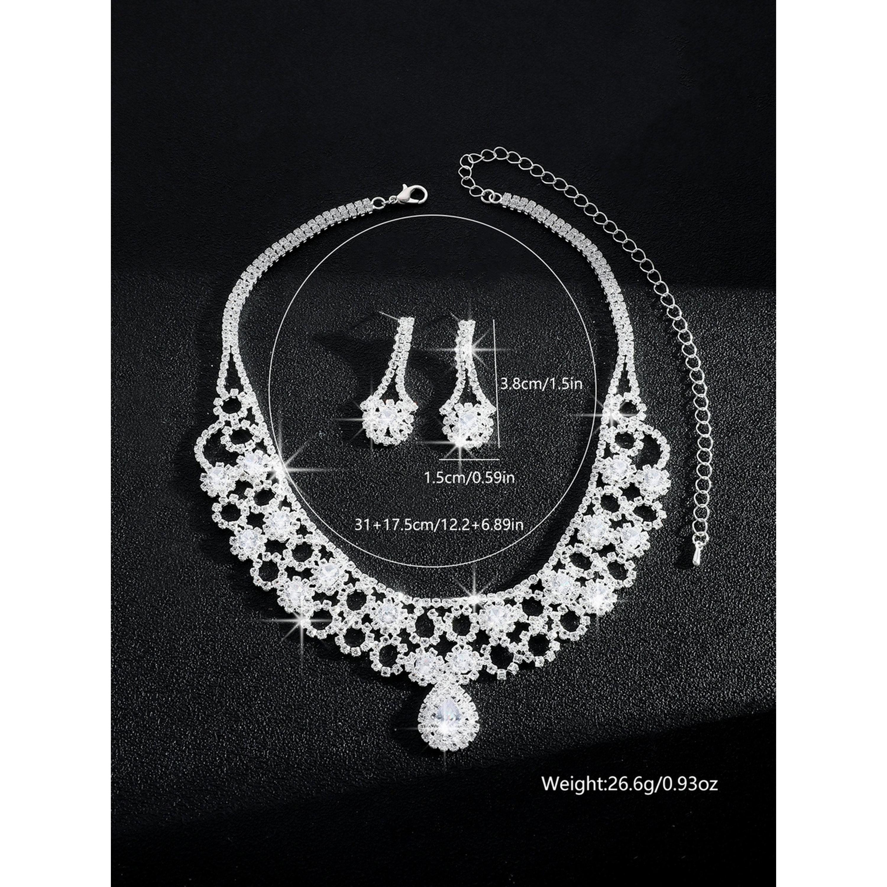 Take Two 2-Piece Embellished Necklace And Earrings Jewelry Set-women-watchesandjewellery-jewellery-jewellerysets-image-6