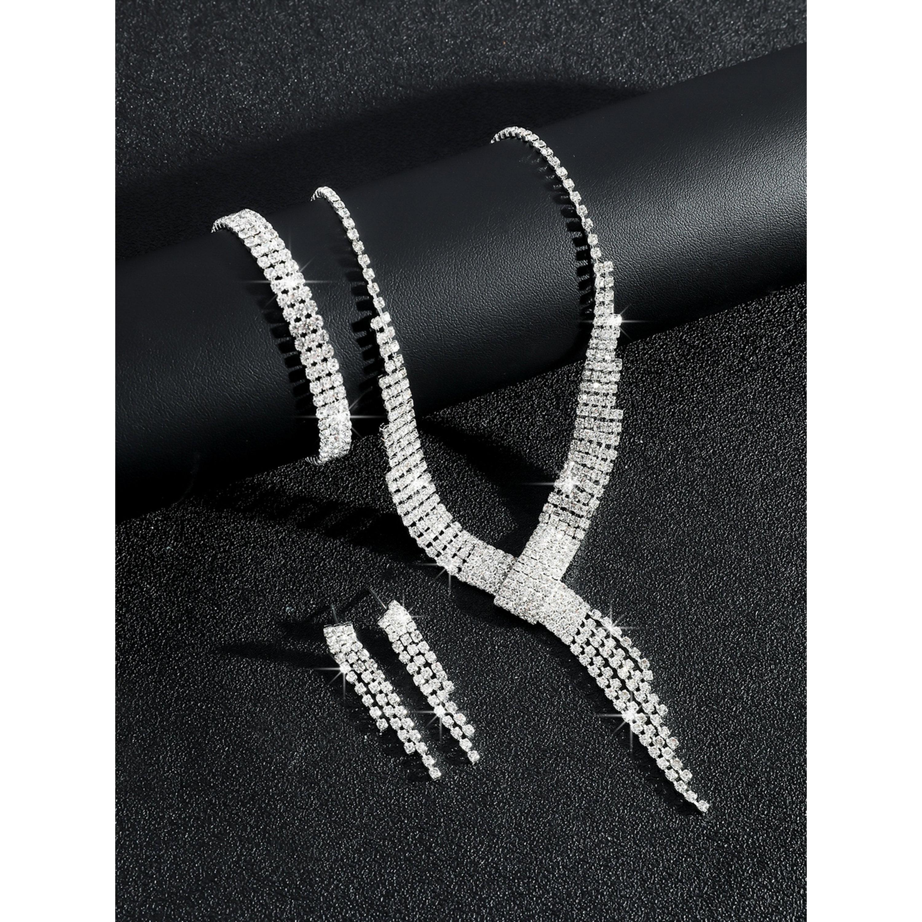 Take Two 3-Piece Embellished Necklace, Bracelet And Earrings Jewelry Set-women-watchesandjewellery-jewellery-jewellerysets-image-3