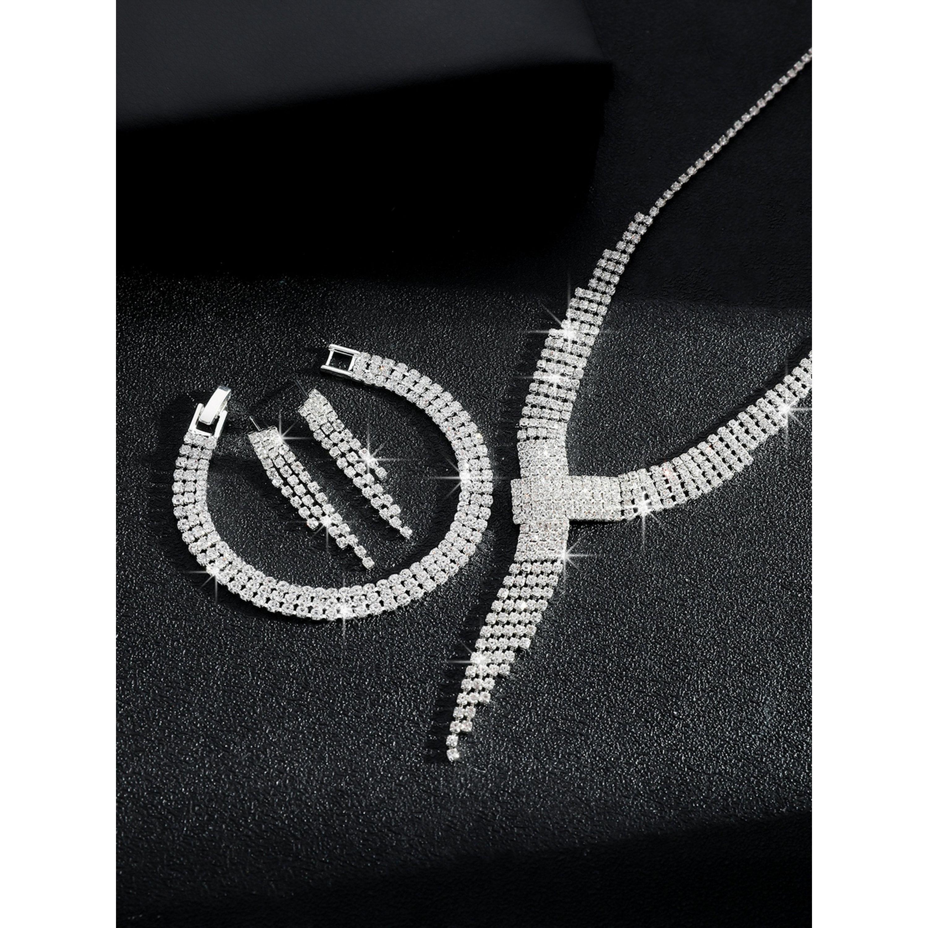 Take Two 3-Piece Embellished Necklace, Bracelet And Earrings Jewelry Set-women-watchesandjewellery-jewellery-jewellerysets-image-5