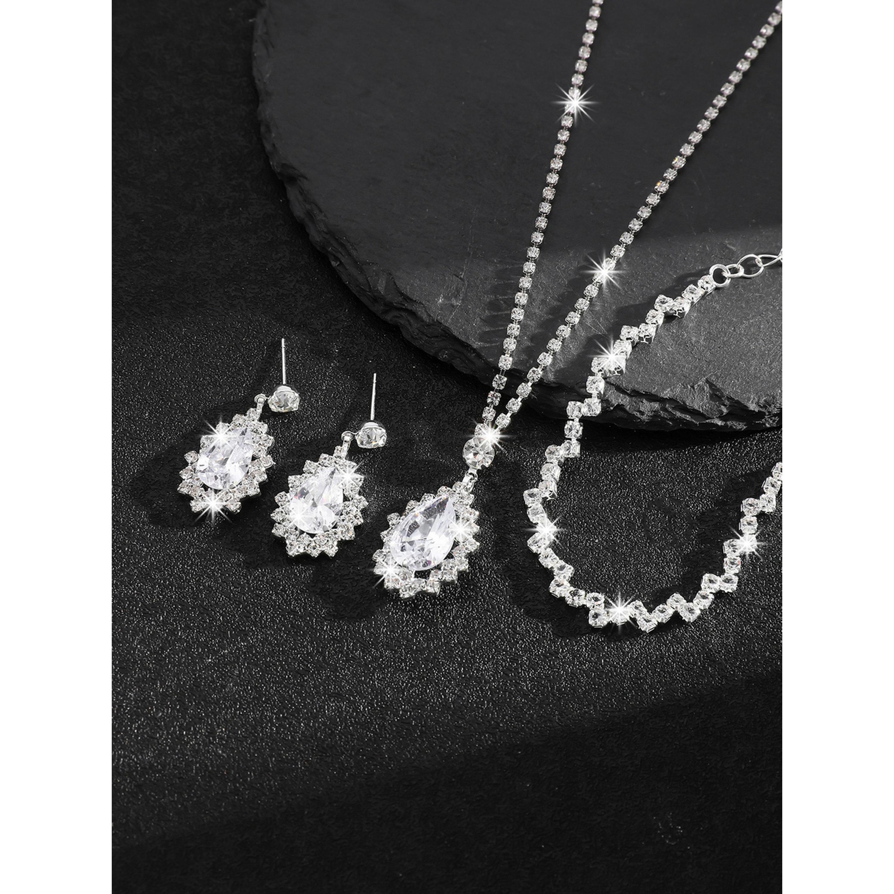 Take Two 3-Piece Embellished Necklace, Bracelet And Earrings Jewelry Set-women-watchesandjewellery-jewellery-jewellerysets-image-5