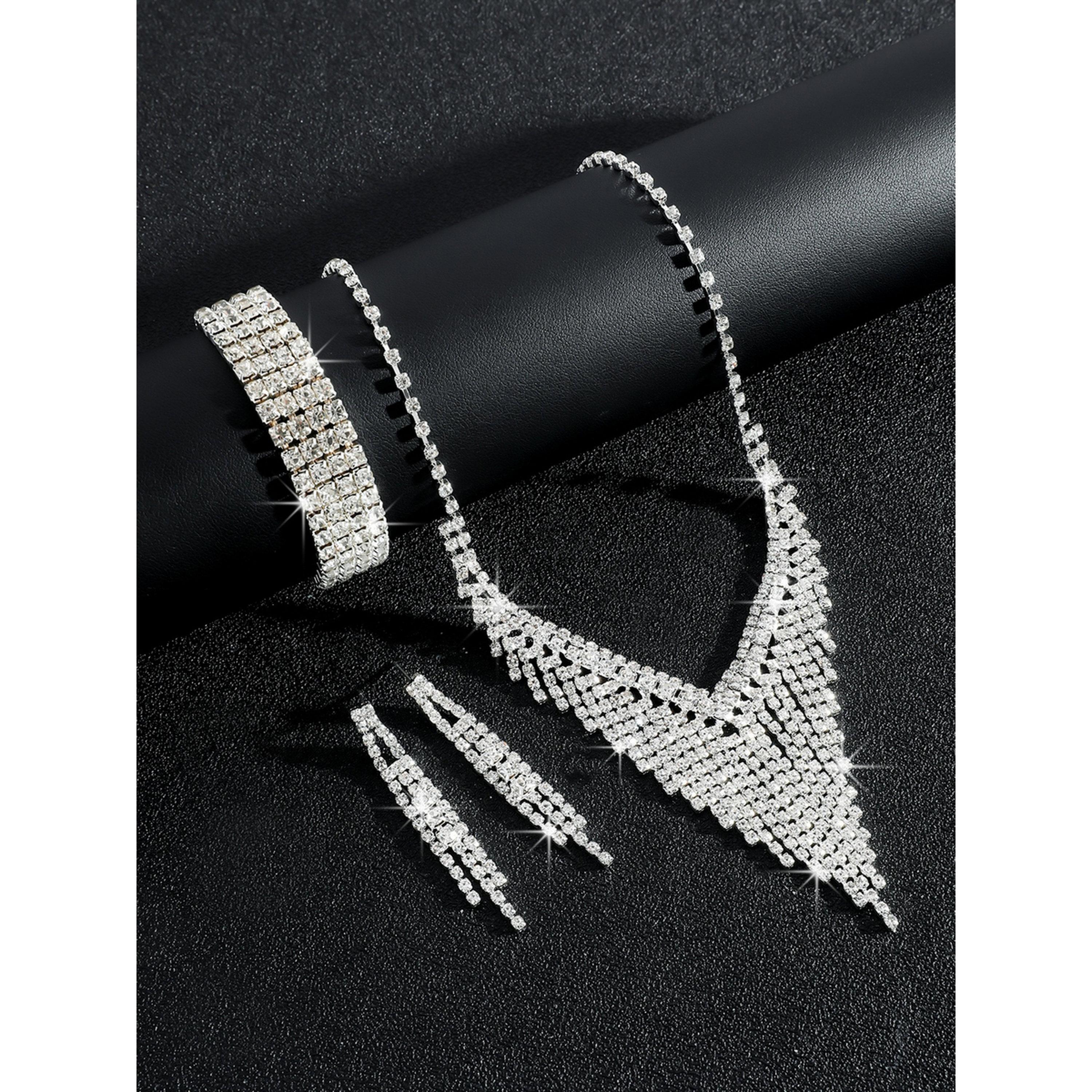 Take Two 3-Piece Embellished Necklace, Bracelet And Earrings Jewelry Set-women-watchesandjewellery-jewellery-jewellerysets-image-5