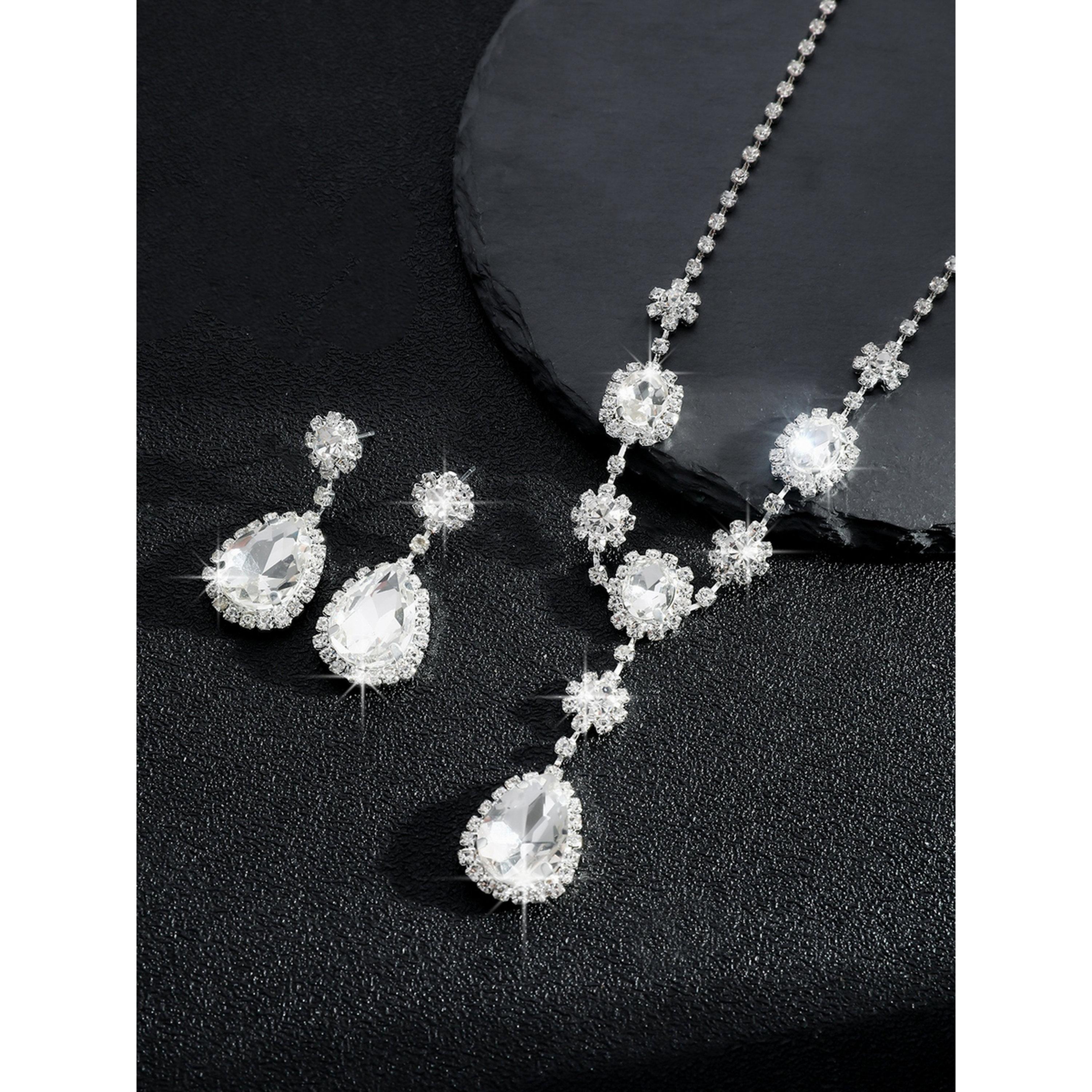 Take Two 2-Piece Embellished Necklace And Earrings Jewelry Set-women-watchesandjewellery-jewellery-jewellerysets-image-5