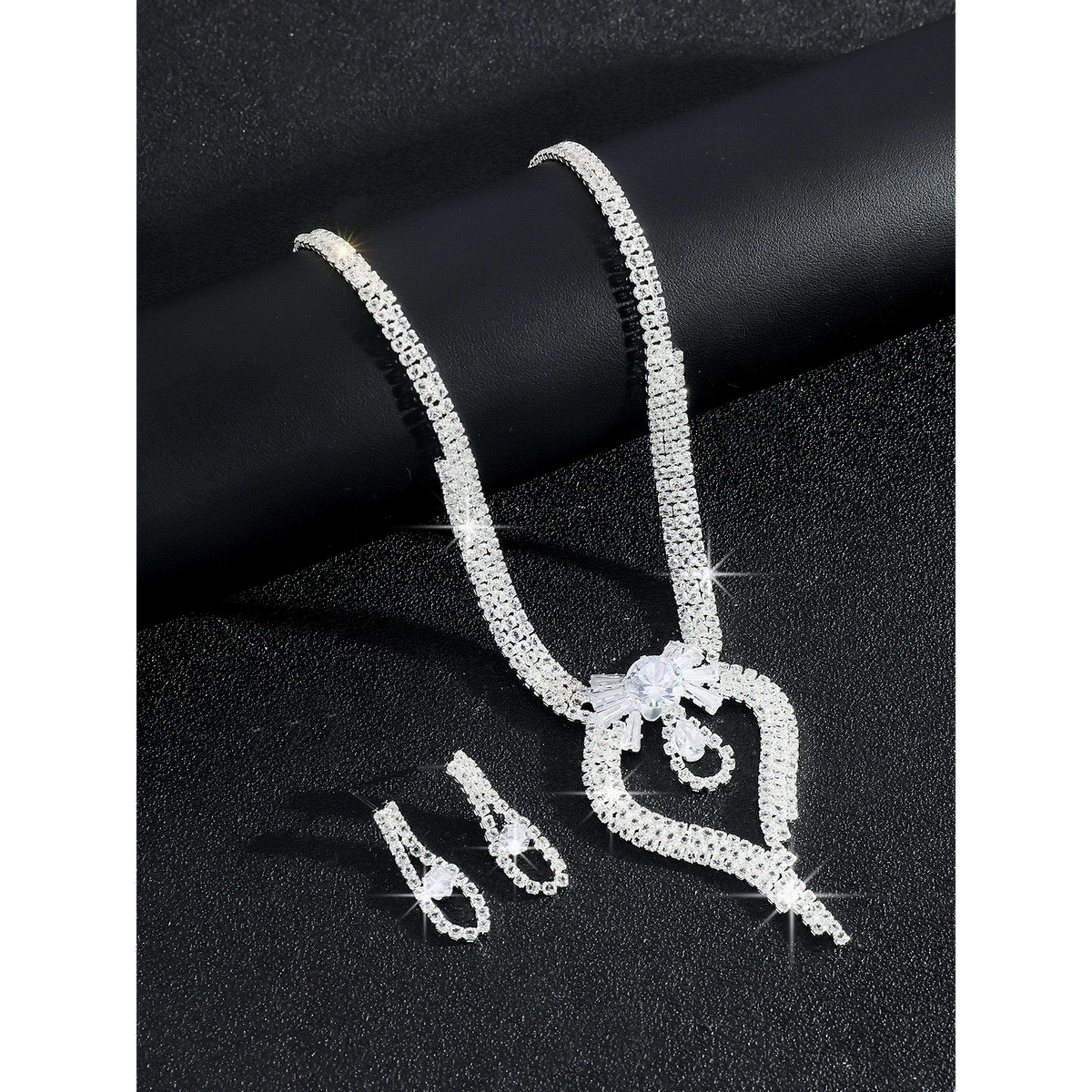 Take Two 2-Piece Embellished Necklace And Earrings Jewelry Set-women-watchesandjewellery-jewellery-jewellerysets-image-4