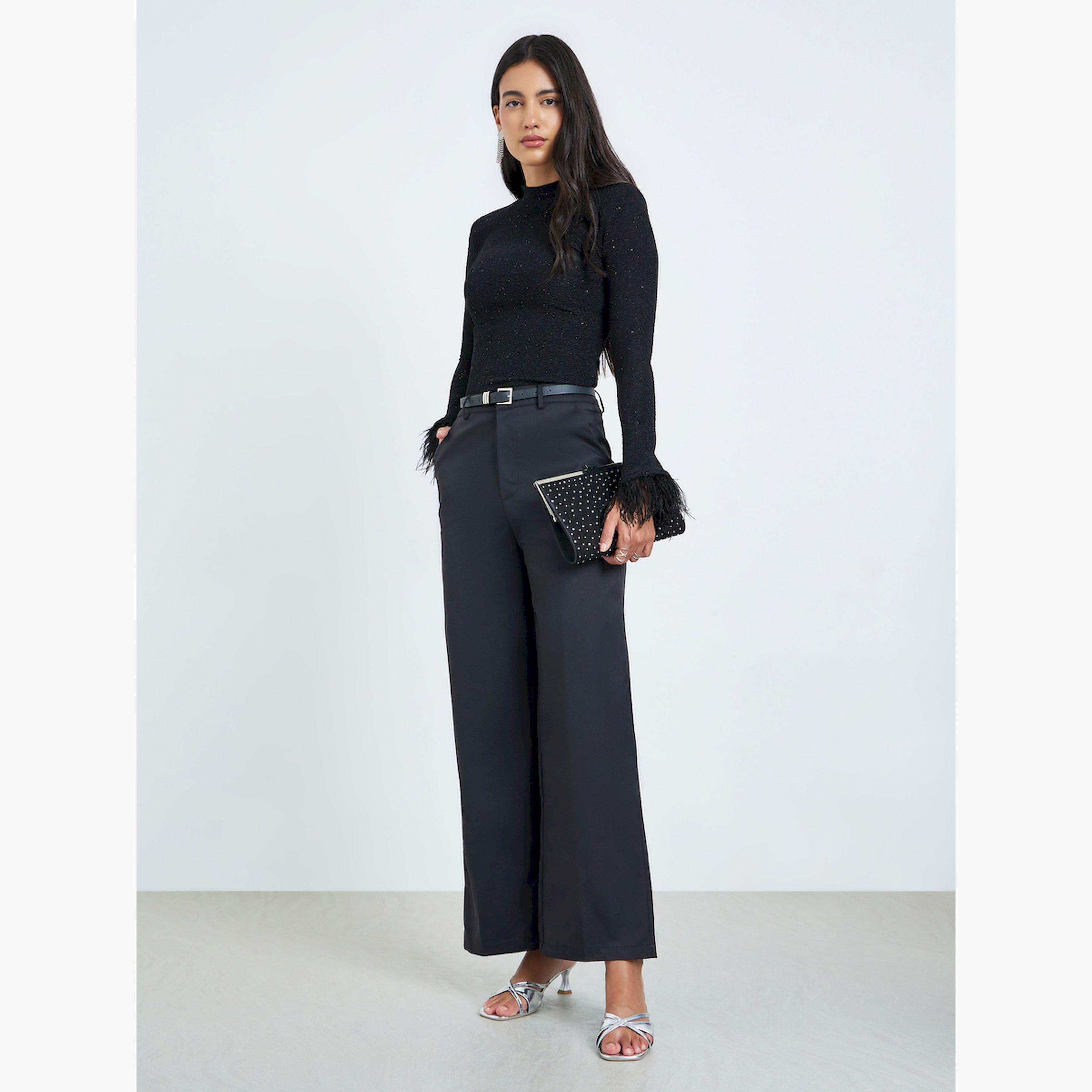 بنطال بقصة أرجل واسعة-women-clothing-bottoms-trousers-image-2