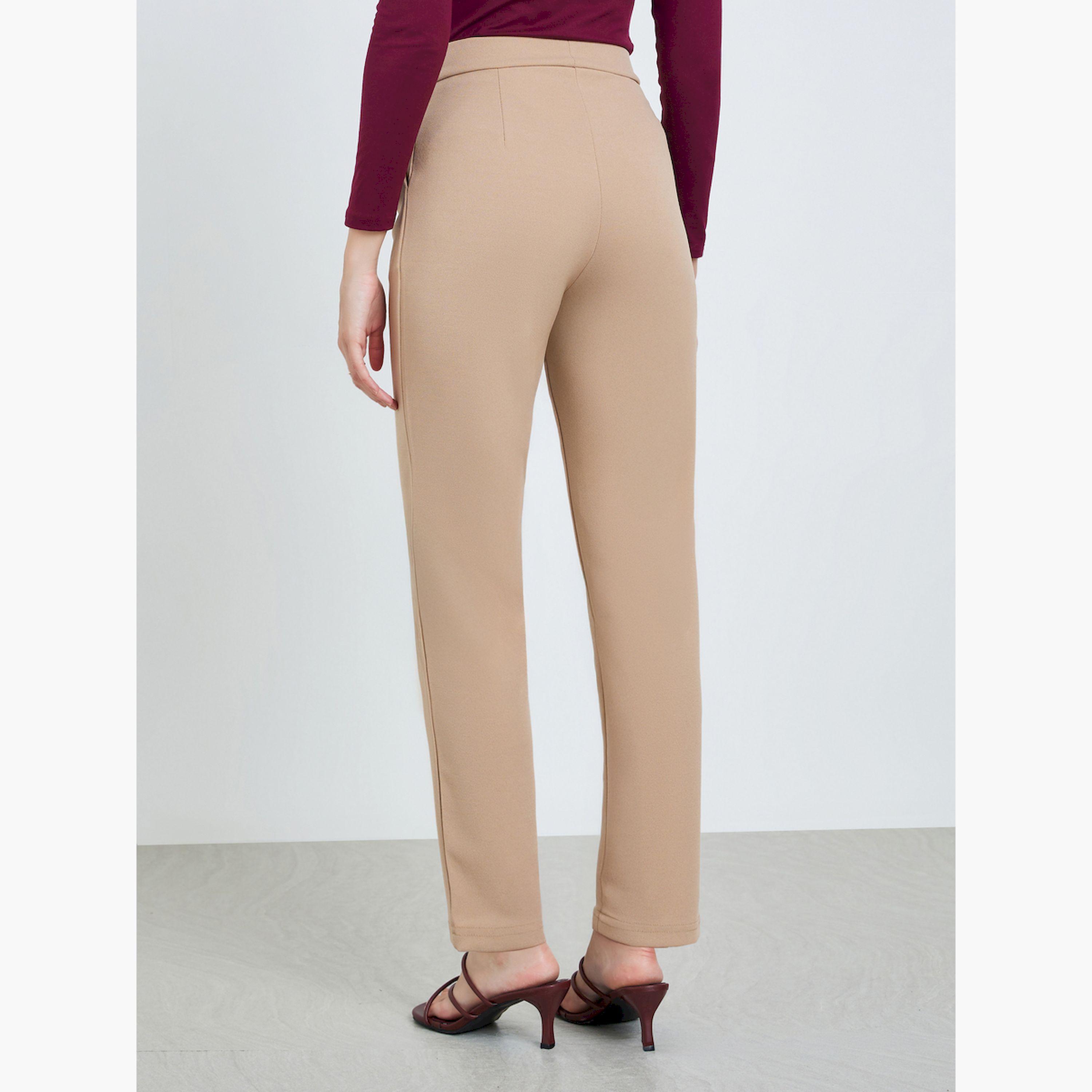بنطال ضيق من الأسفل بتفاصيل جيب-women-clothing-bottoms-trousers-image-4