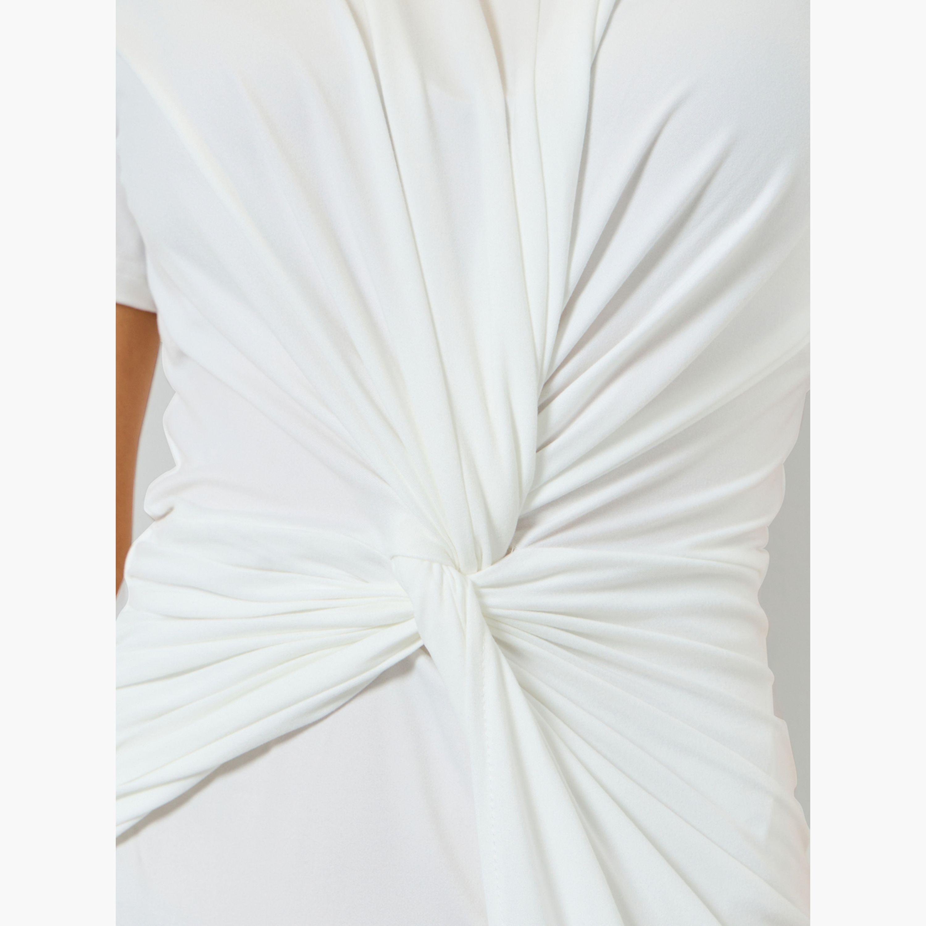Take Two White Fitted Waist Bodycon Maxi Dress-women-clothing-dresses-image-6