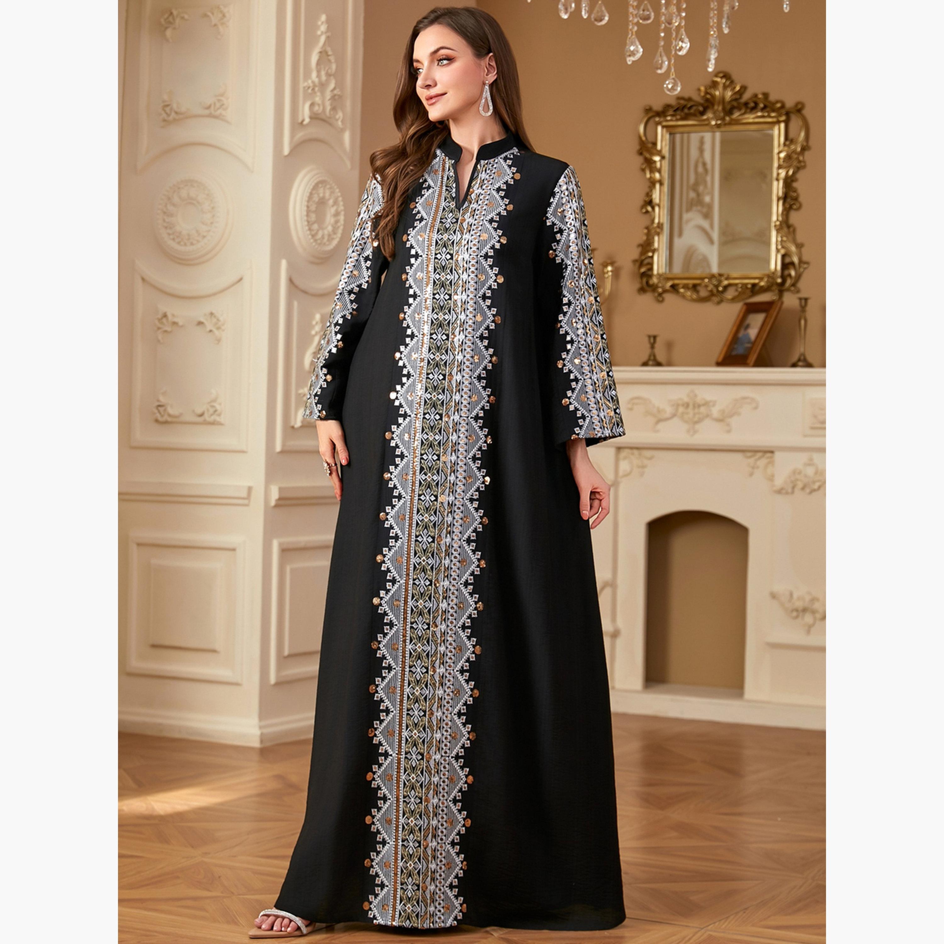 جلابية مطرزة-women-arabicclothing-jalabiyas-image-2