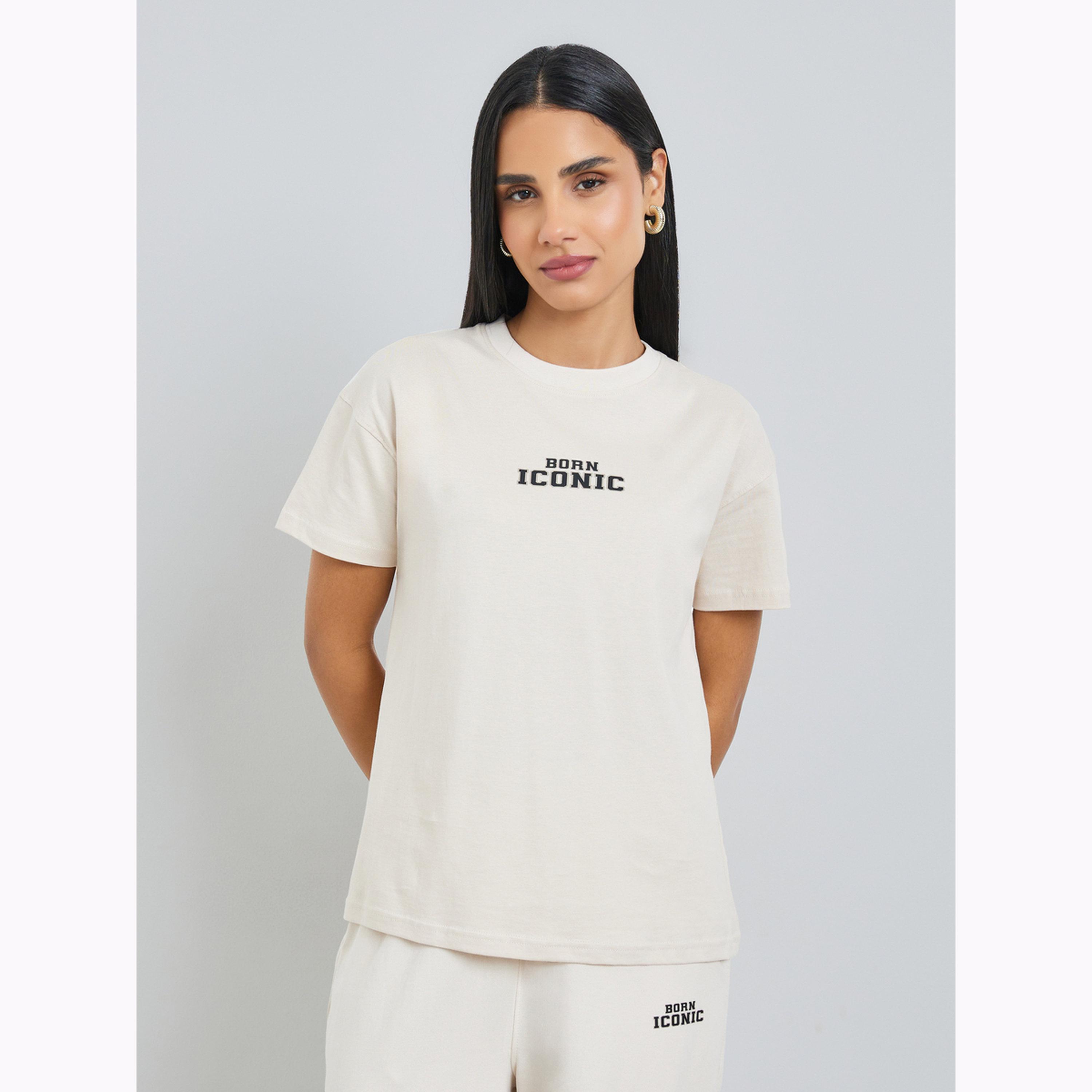 طقم منسق من جوغر وتيشيرت مطبوع-women-clothing-coordsets-image-3