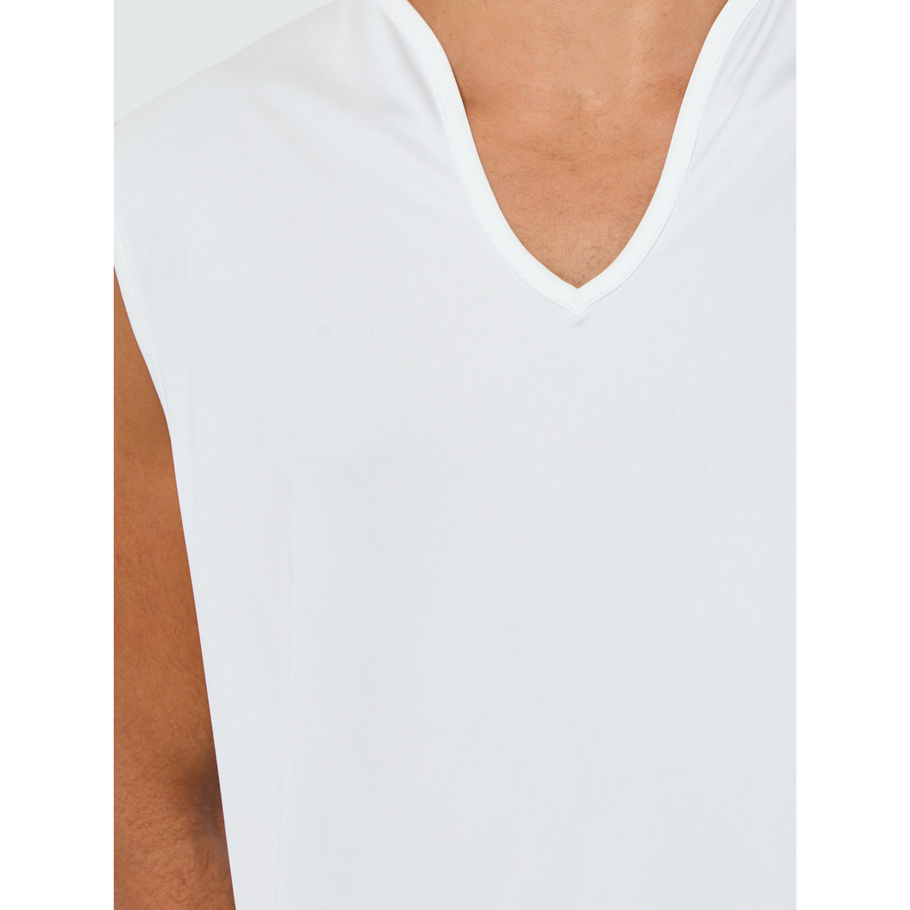 Take Two Men White Solid V-Neck Tank-men-clothing-tshirtsandpolos-vests-image-3