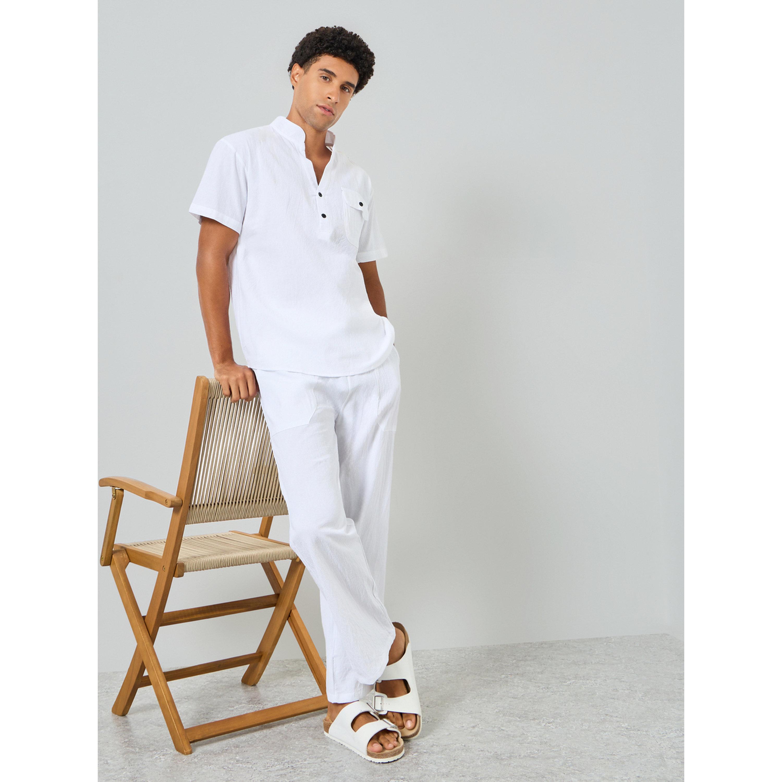 بنطال كتان مريح-men-clothing-bottoms-joggers-image-2