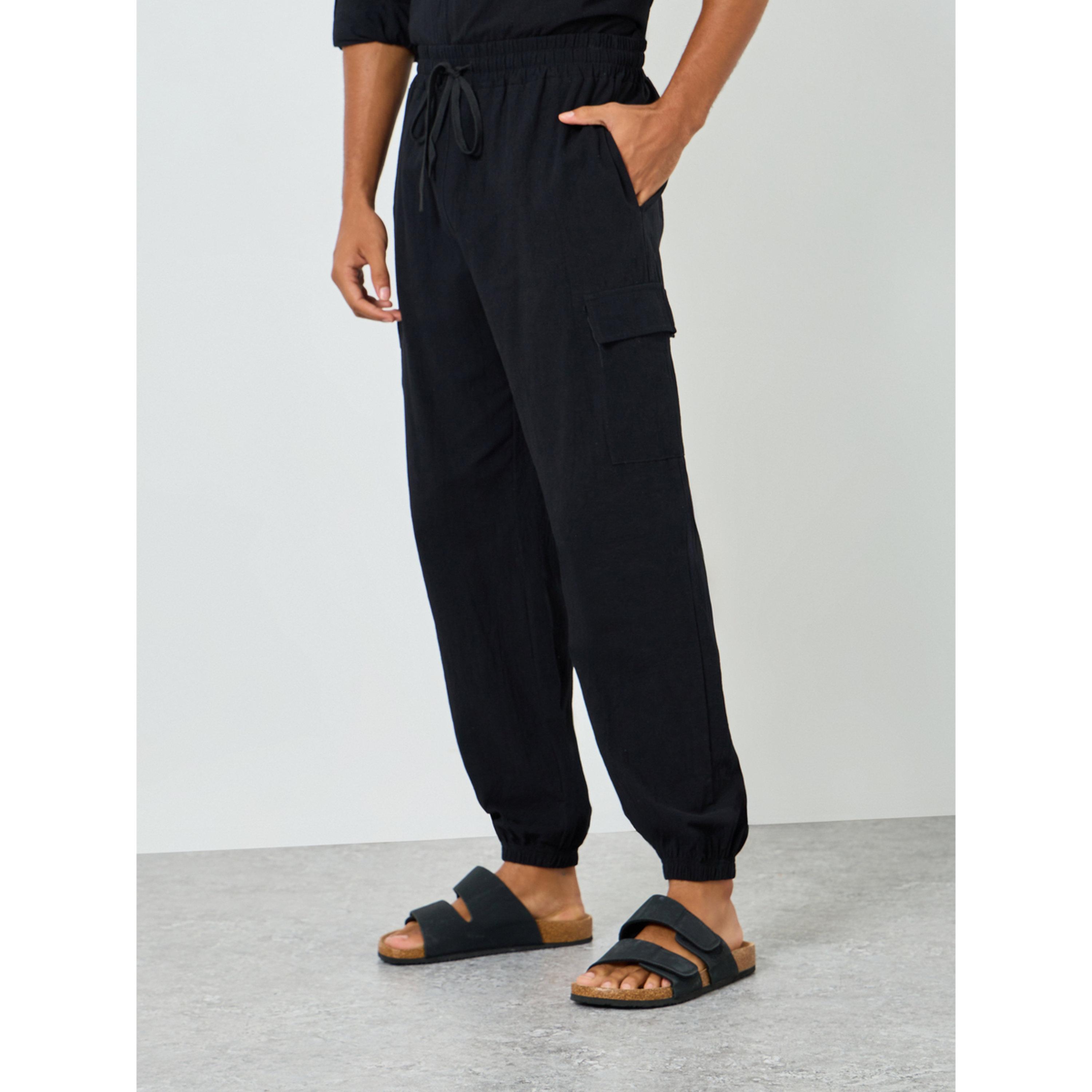 Take Two Men Solid Pocket Detail Shirt and Pants Co-Ords-men-clothing-coordsets-image-4