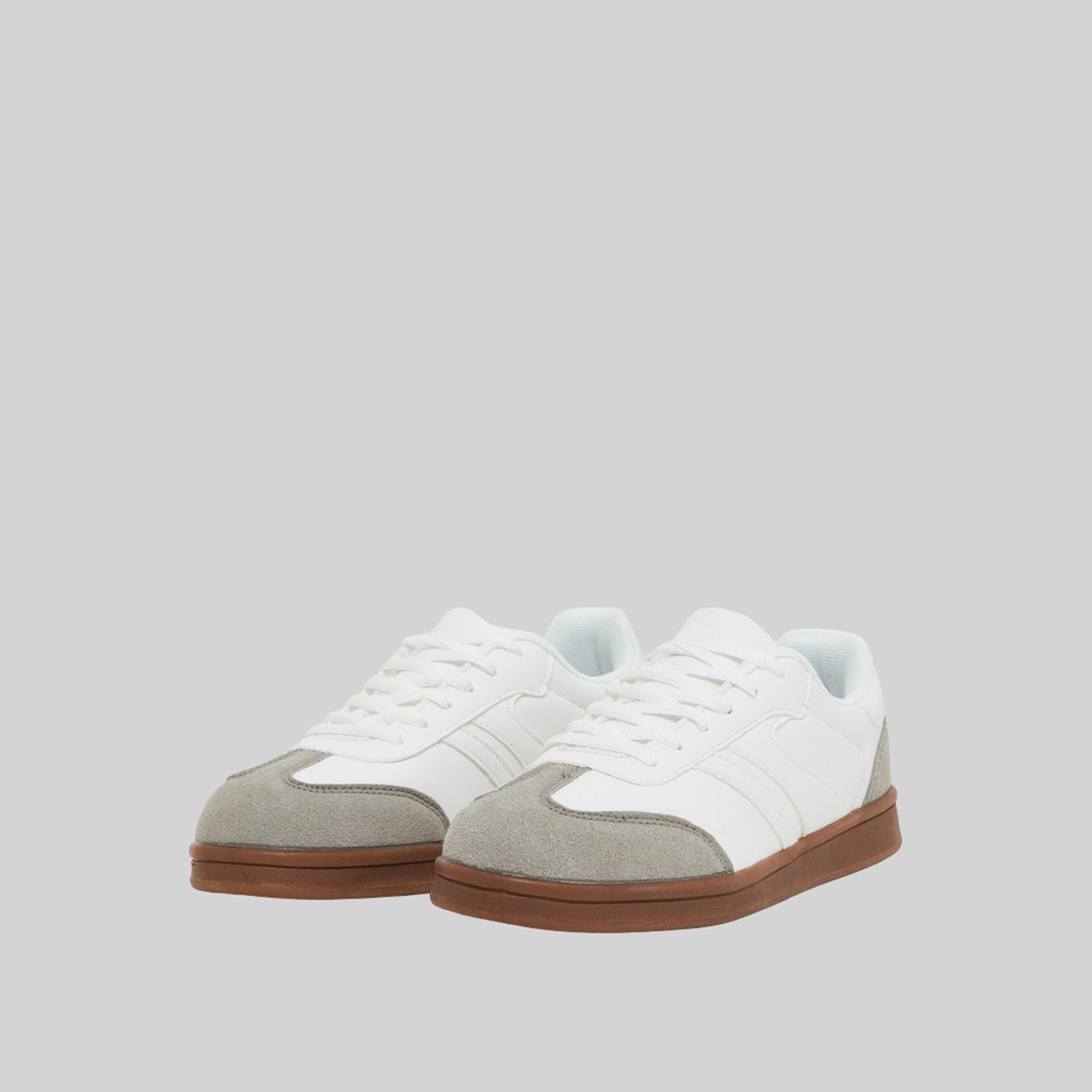 Styli Retro Lace Up Sneakers-women-shoes-sneakers-image-1