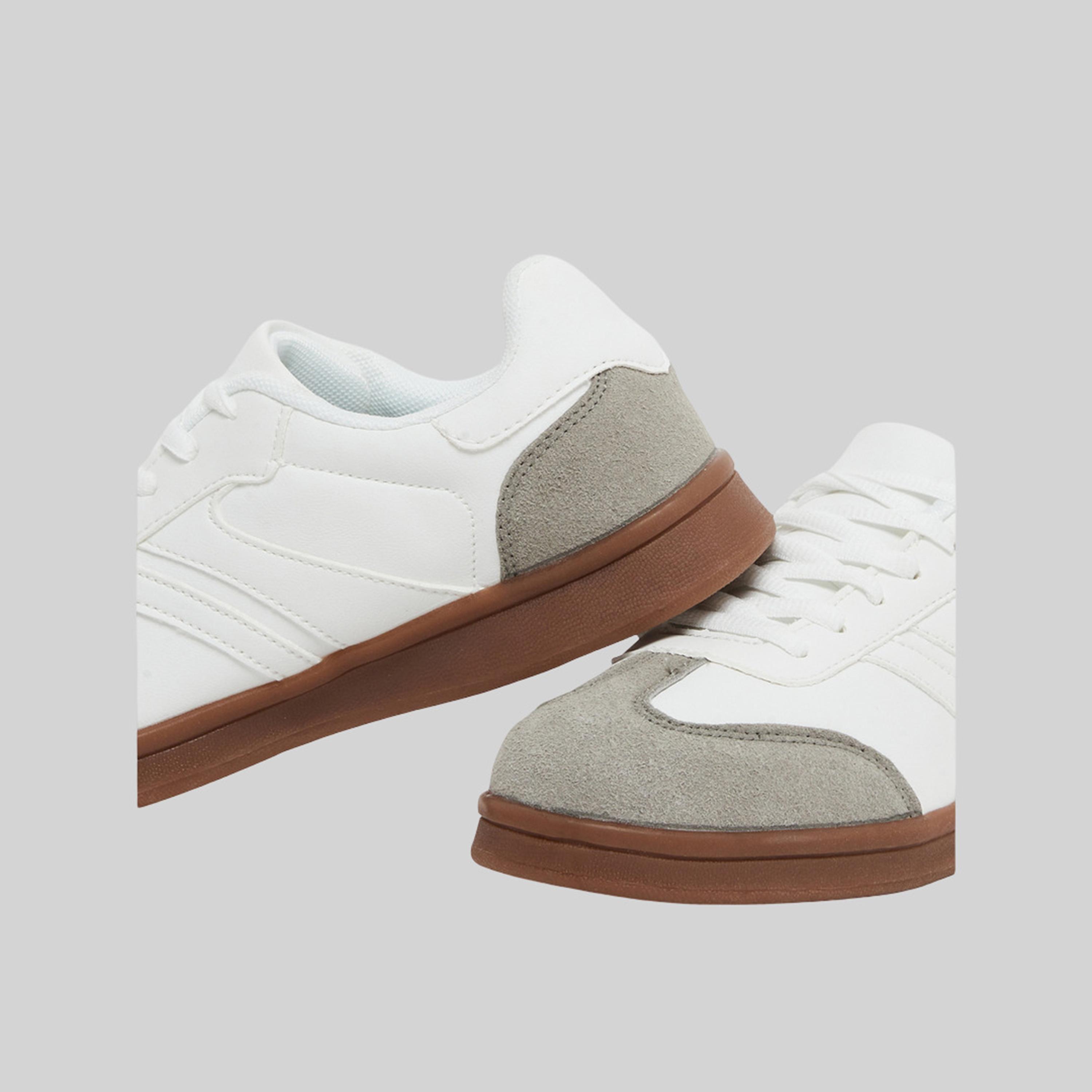 Styli Retro Lace Up Sneakers-women-shoes-sneakers-image-3