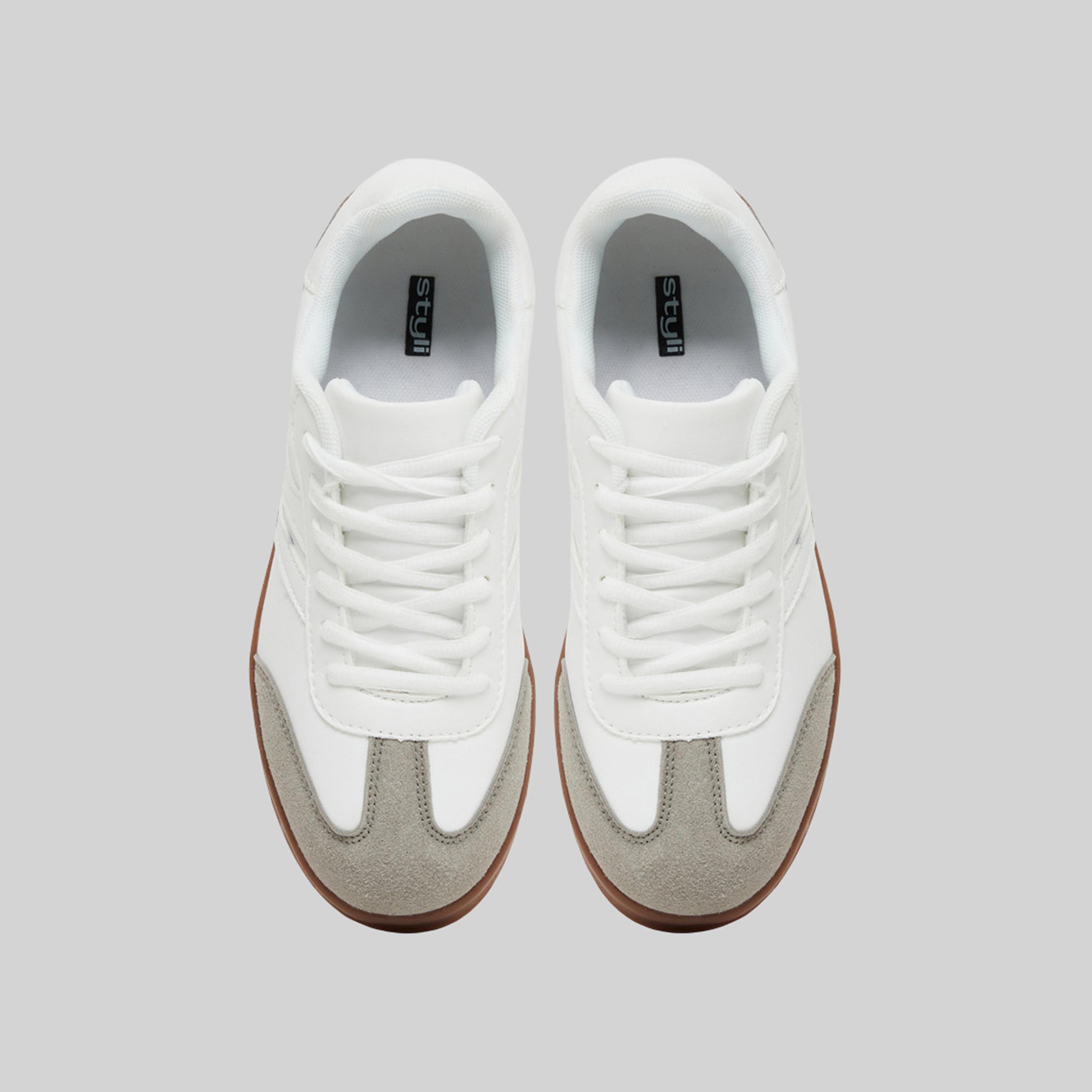 Styli Retro Lace Up Sneakers-women-shoes-sneakers-image-5