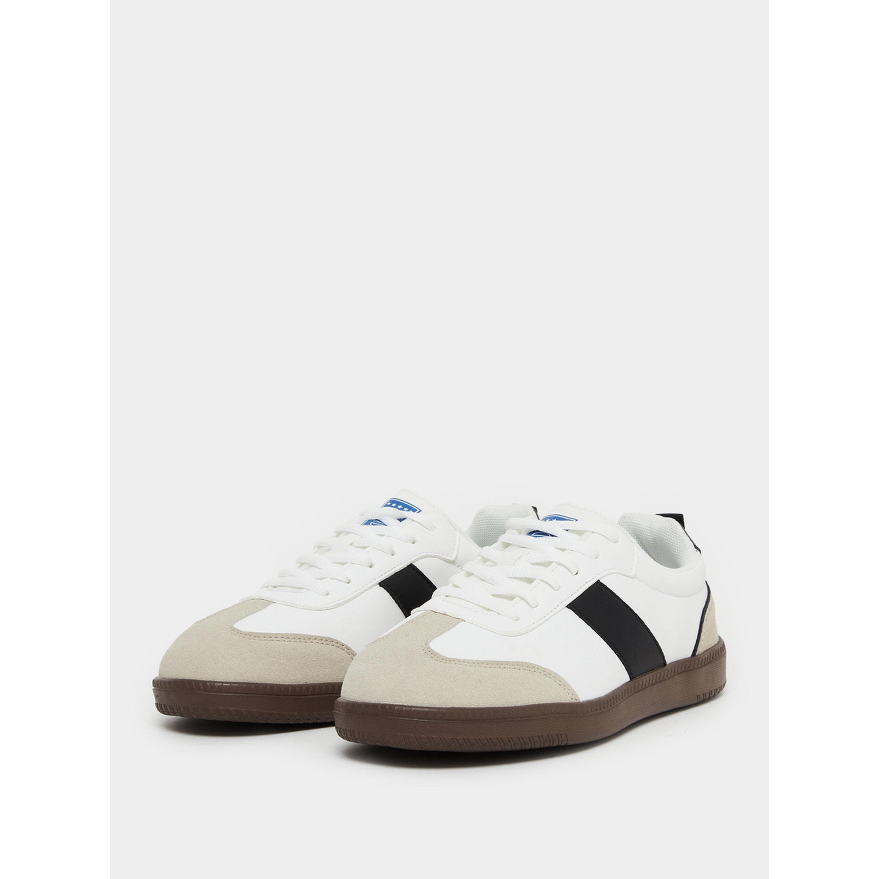Styli Women White Retro Lace Up Sneakers-women-shoes-sneakers-image-1