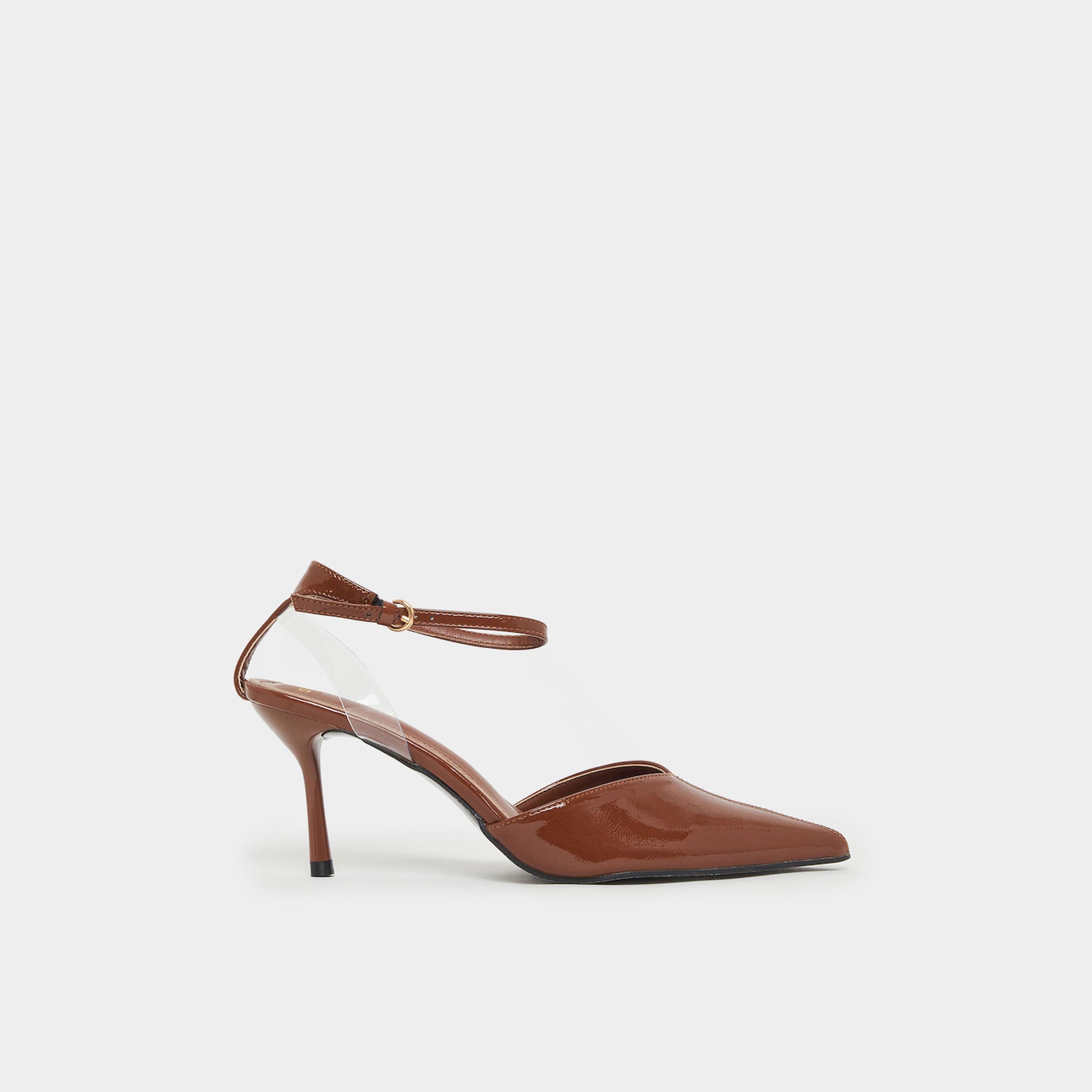 حذاء بني مدبب بسير كاحل-women-shoes-heels-image-2