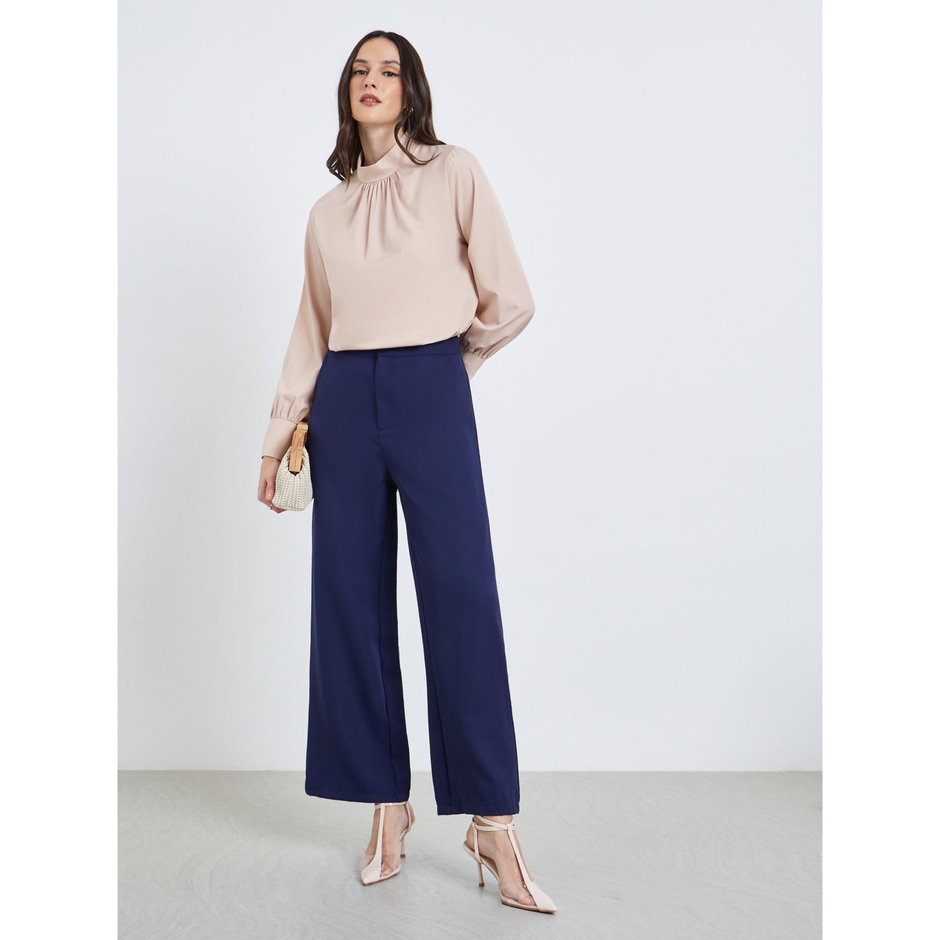 بلوزة بأكمام منفوخة-women-clothing-shirtsandblouses-blouses-image-2
