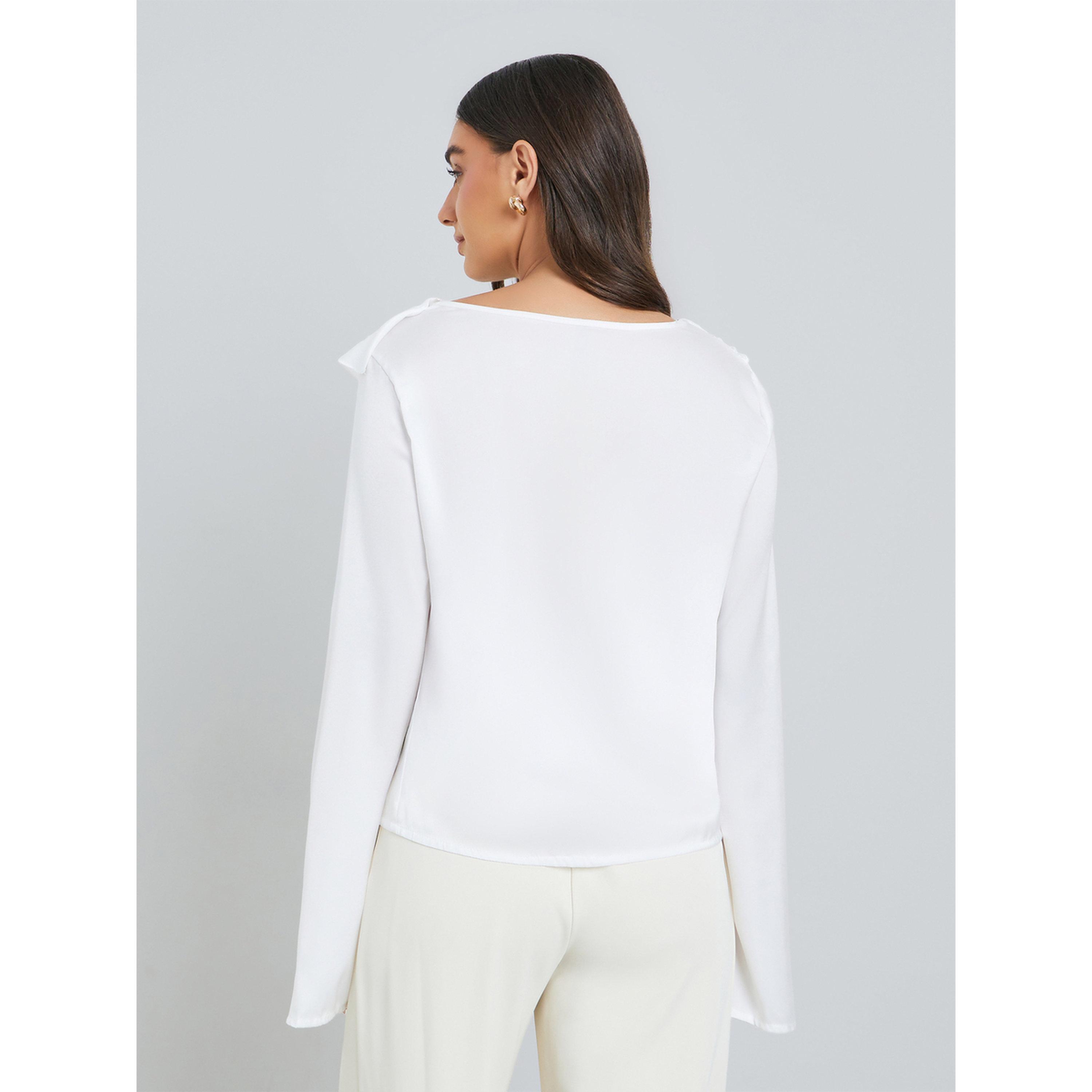 بلوزة نسائية بيضاء بأكمام طويلة-women-clothing-shirtsandblouses-blouses-image-5