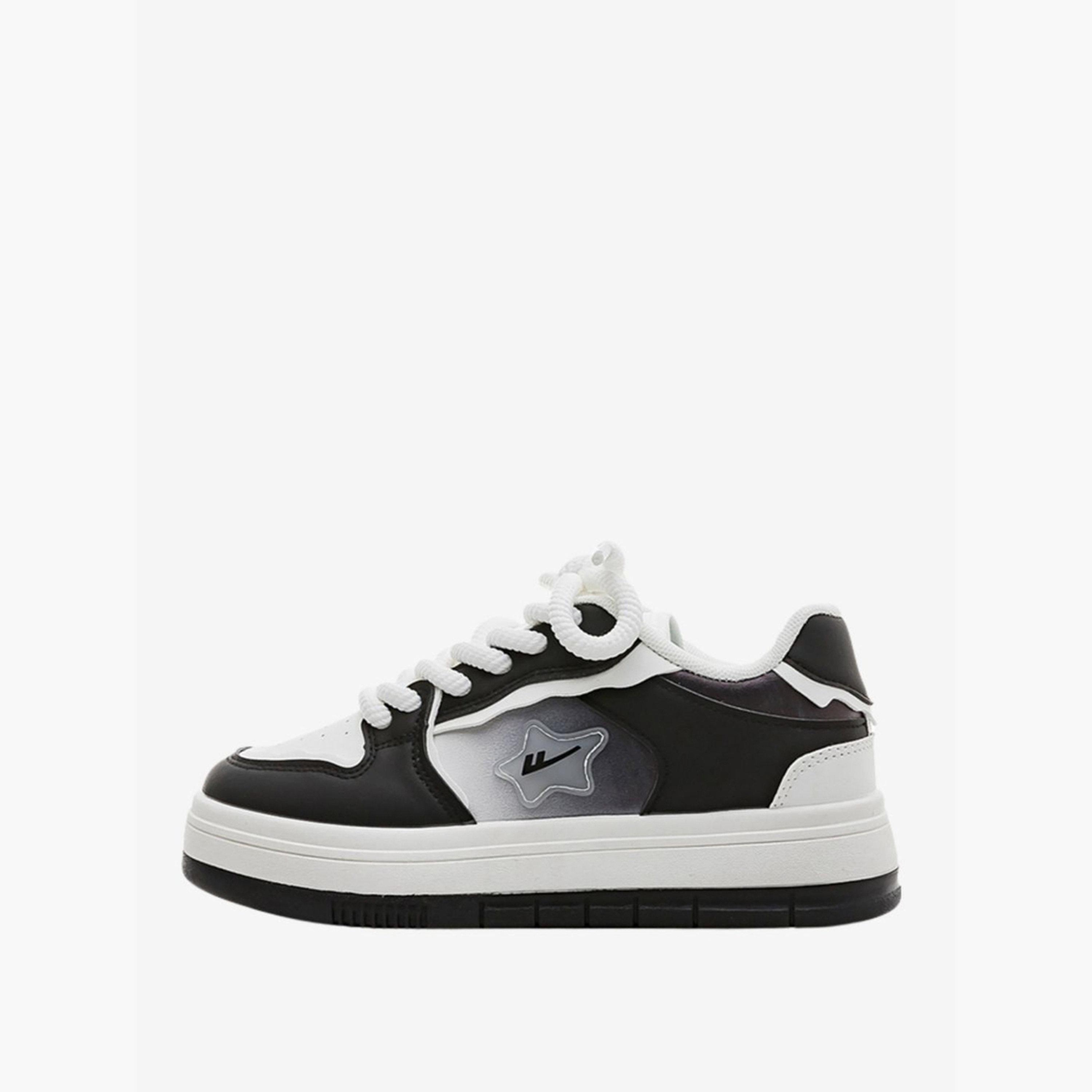 Babaya X Styli Women Color Block Lace Up Sneakers-women-shoes-sneakers-image-2
