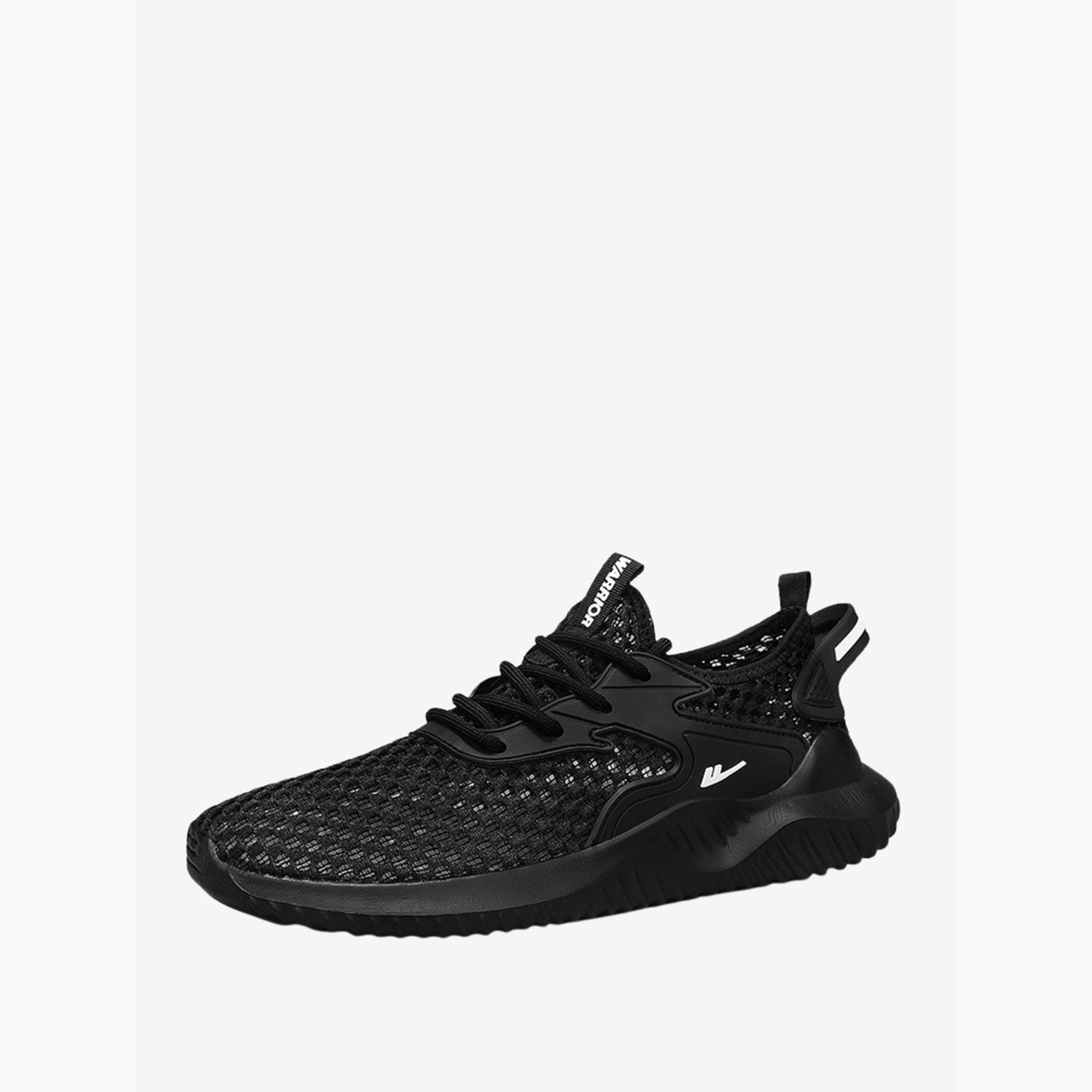 حذاء سنيكرز رياضي برباط وملمس بارز-men-shoes-sneakers-image-3