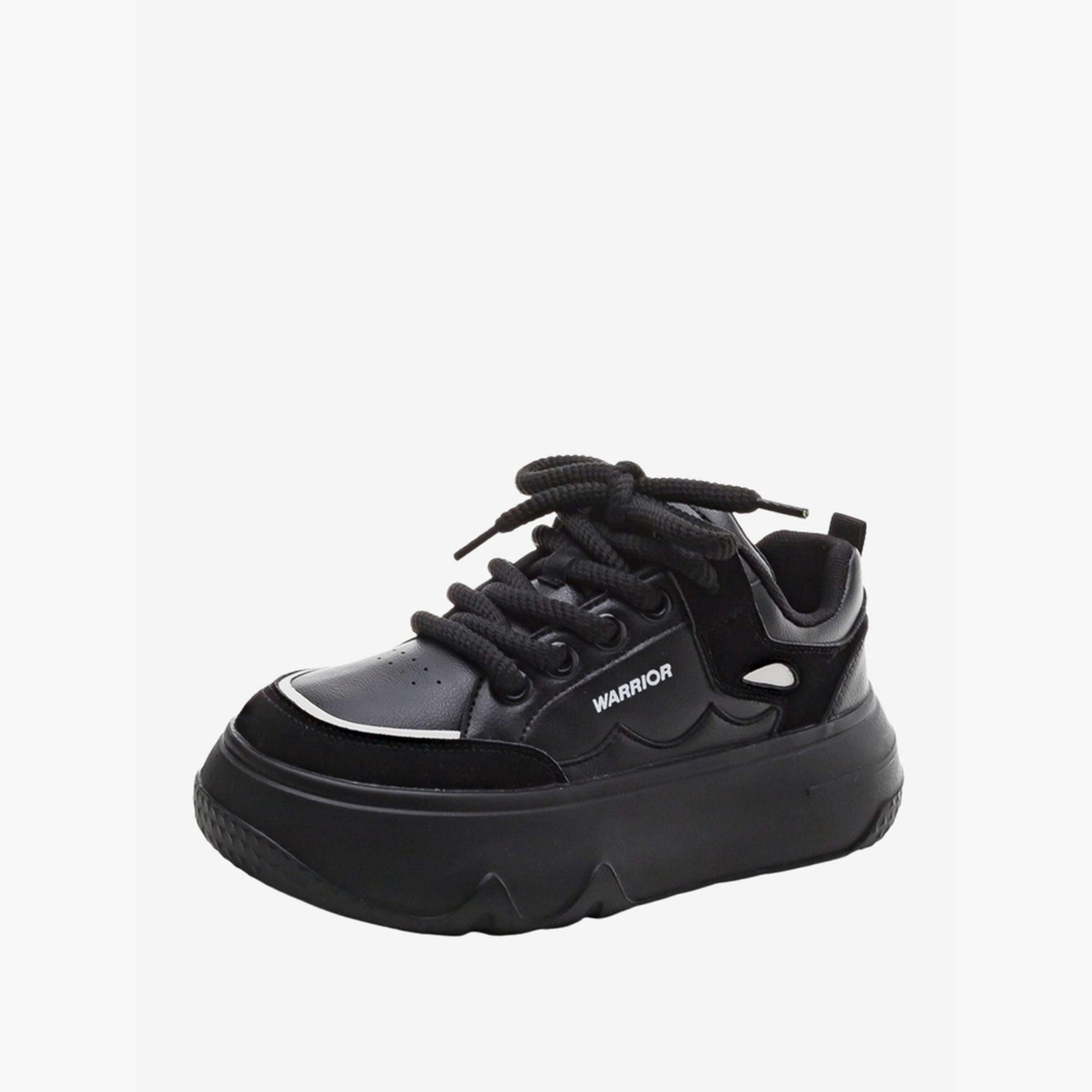حذاء سنيكرز بنعل سميك وأربطة للنساء-women-shoes-sneakers-image-1
