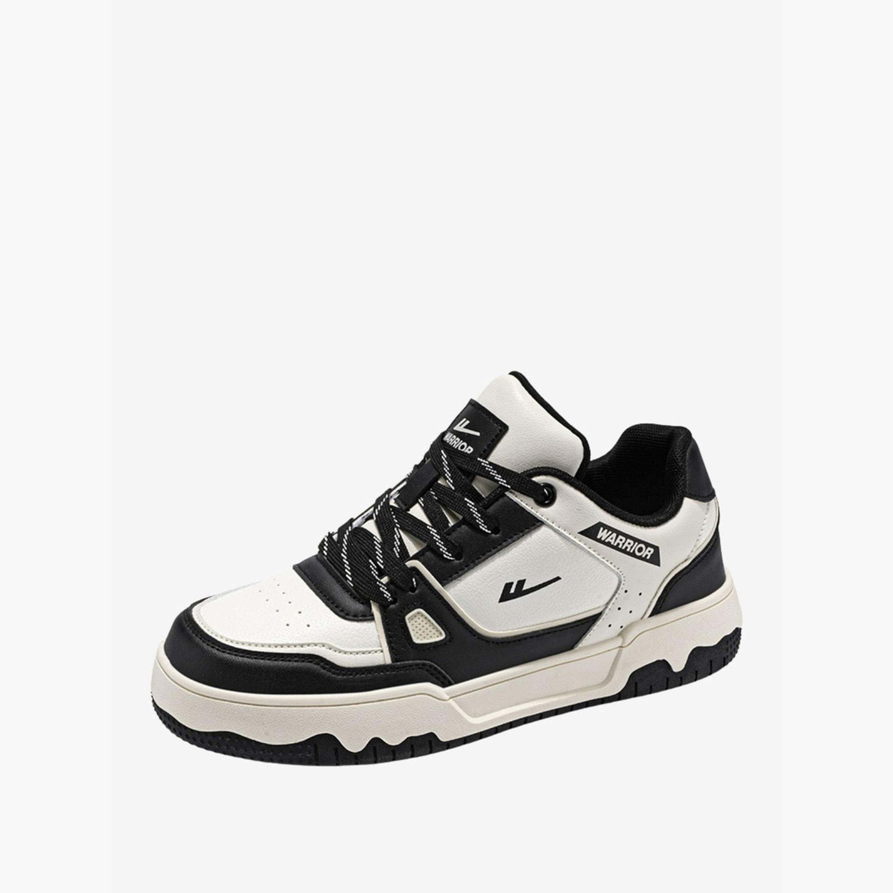 حذاء سنيكرز لكرة السلة بتفاصيل شعار للرجال-men-shoes-sneakers-image-5
