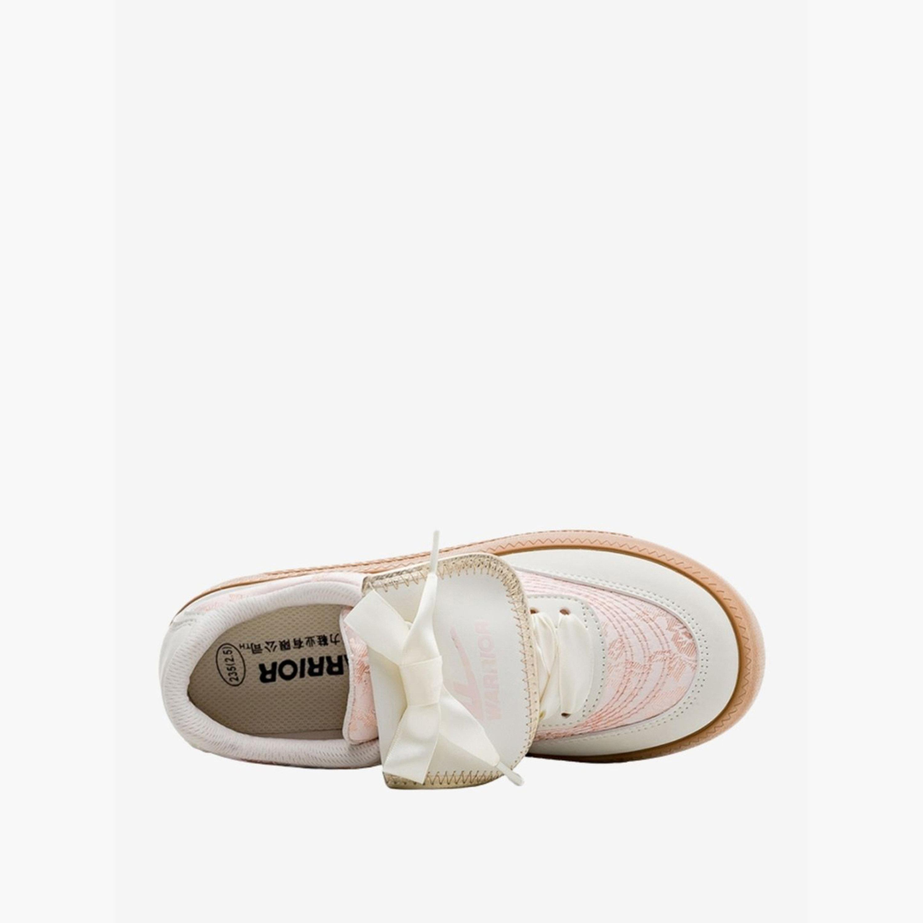 حذاء سنيكرز برباط وطبعة زهور للنساء-women-shoes-sneakers-image-3