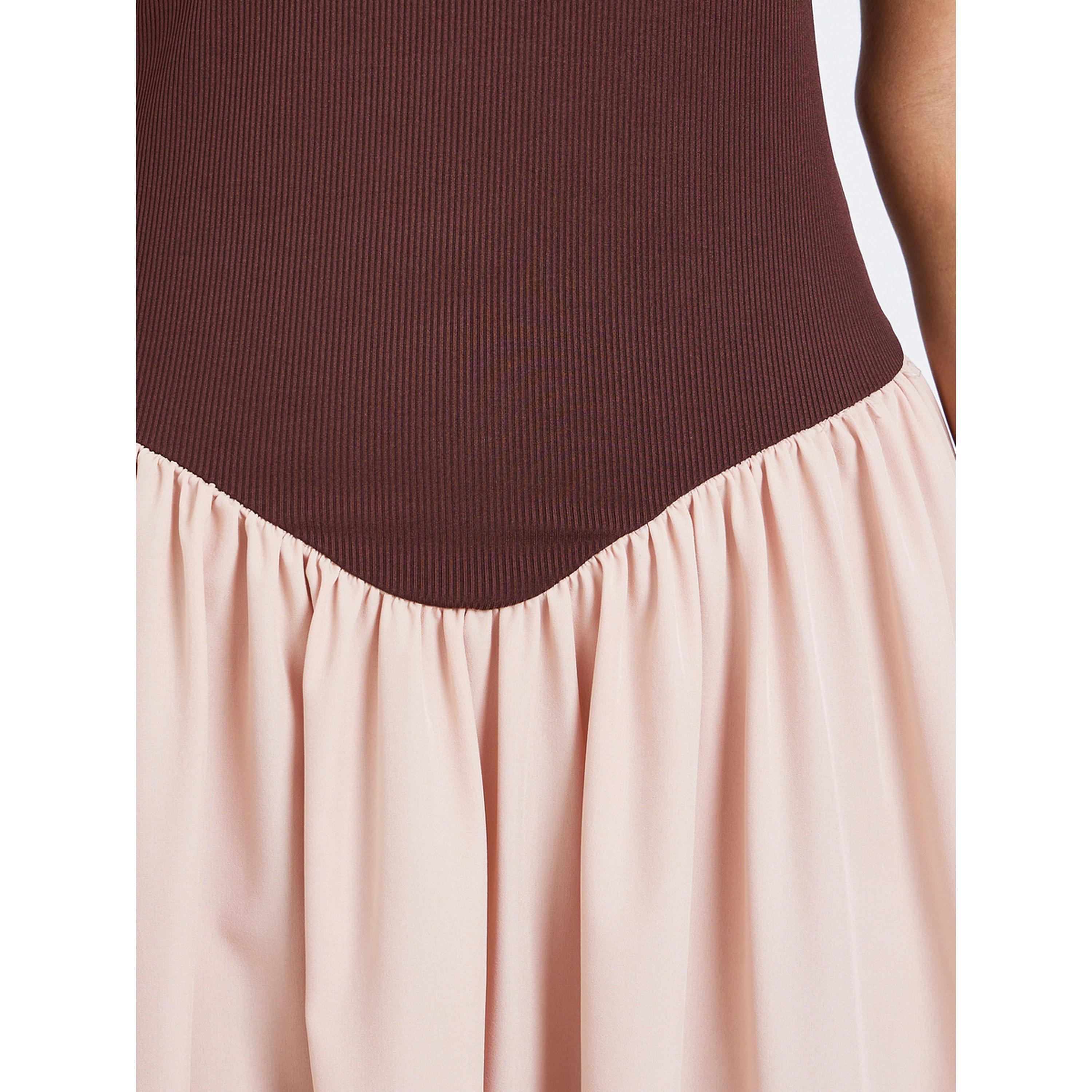 فستان ميدي نسائي بلا أكمام وحافة واسعة-women-clothing-dresses-image-5