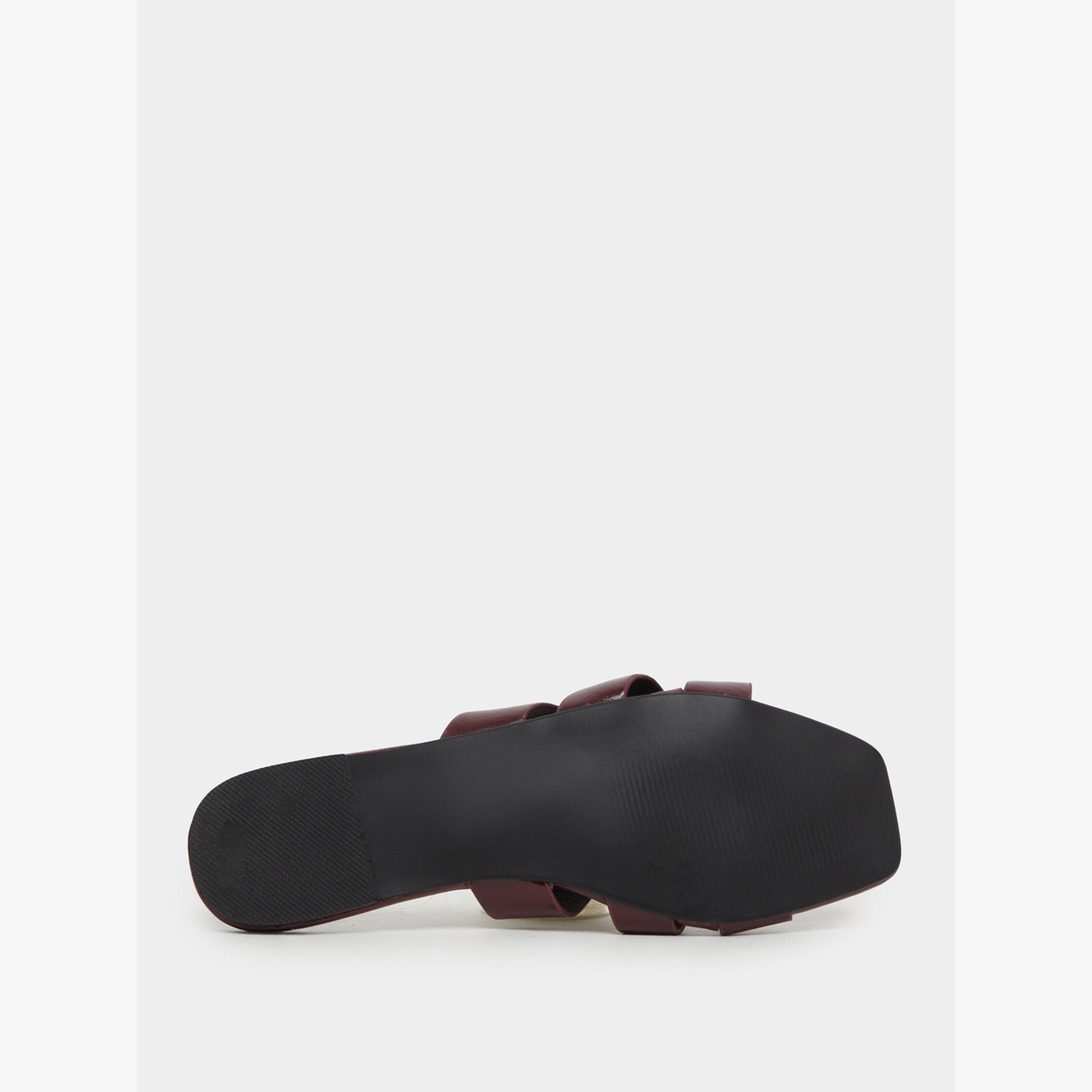 صندل فلات بأربطة كروس متقاطعة-women-shoes-sandals-flats-image-6