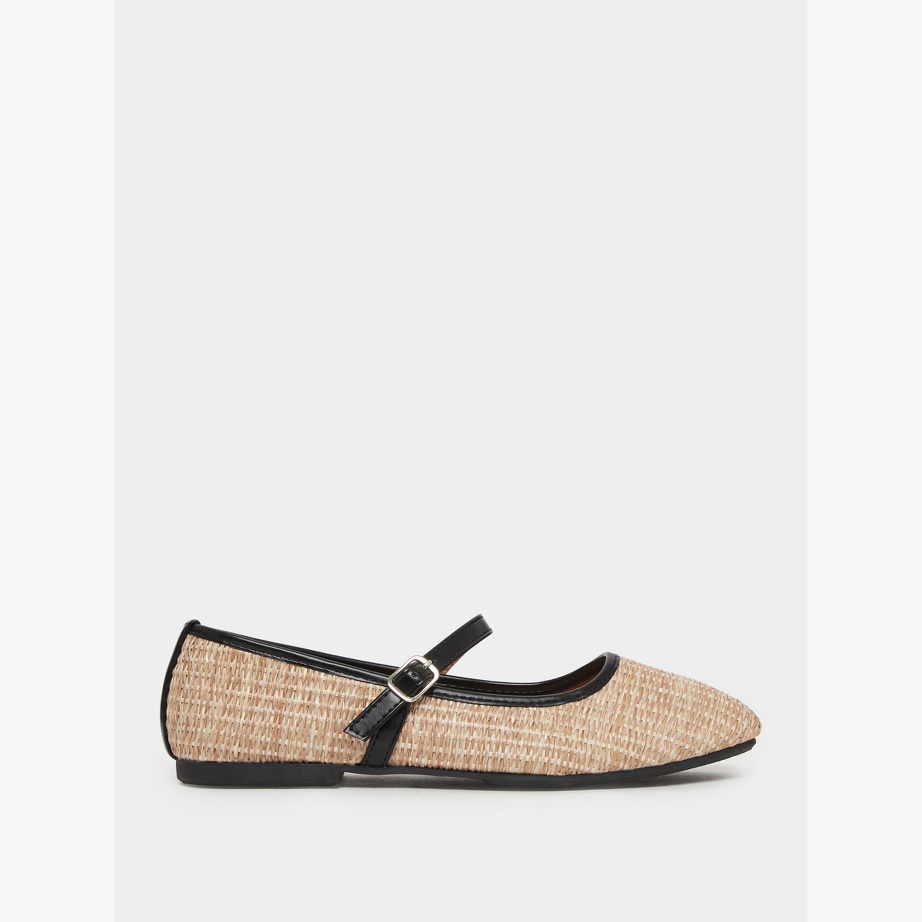 حذاء باليرينا ماري جين منسوج-women-shoes-ballerinas-image-2
