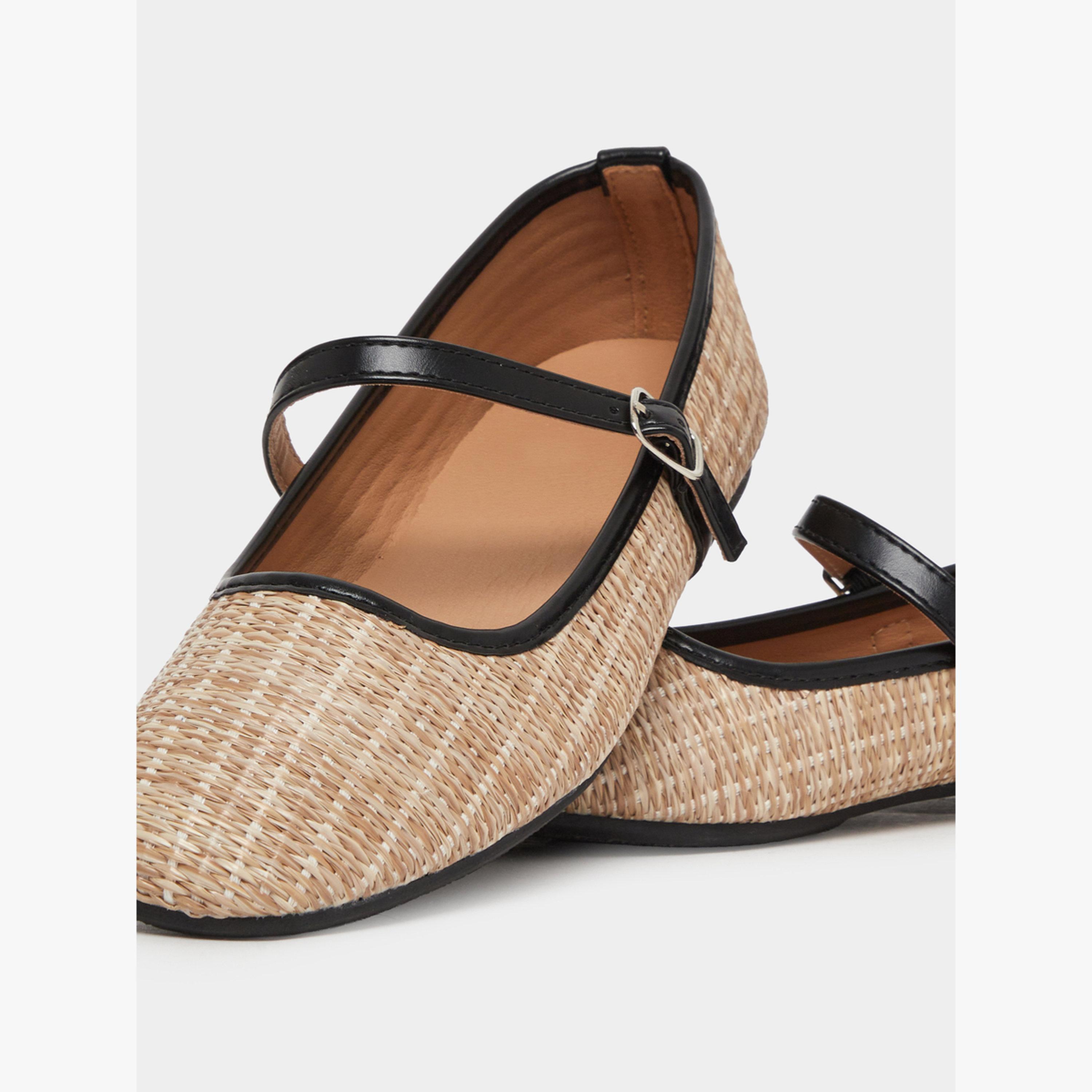 حذاء باليرينا ماري جين منسوج-women-shoes-ballerinas-image-4