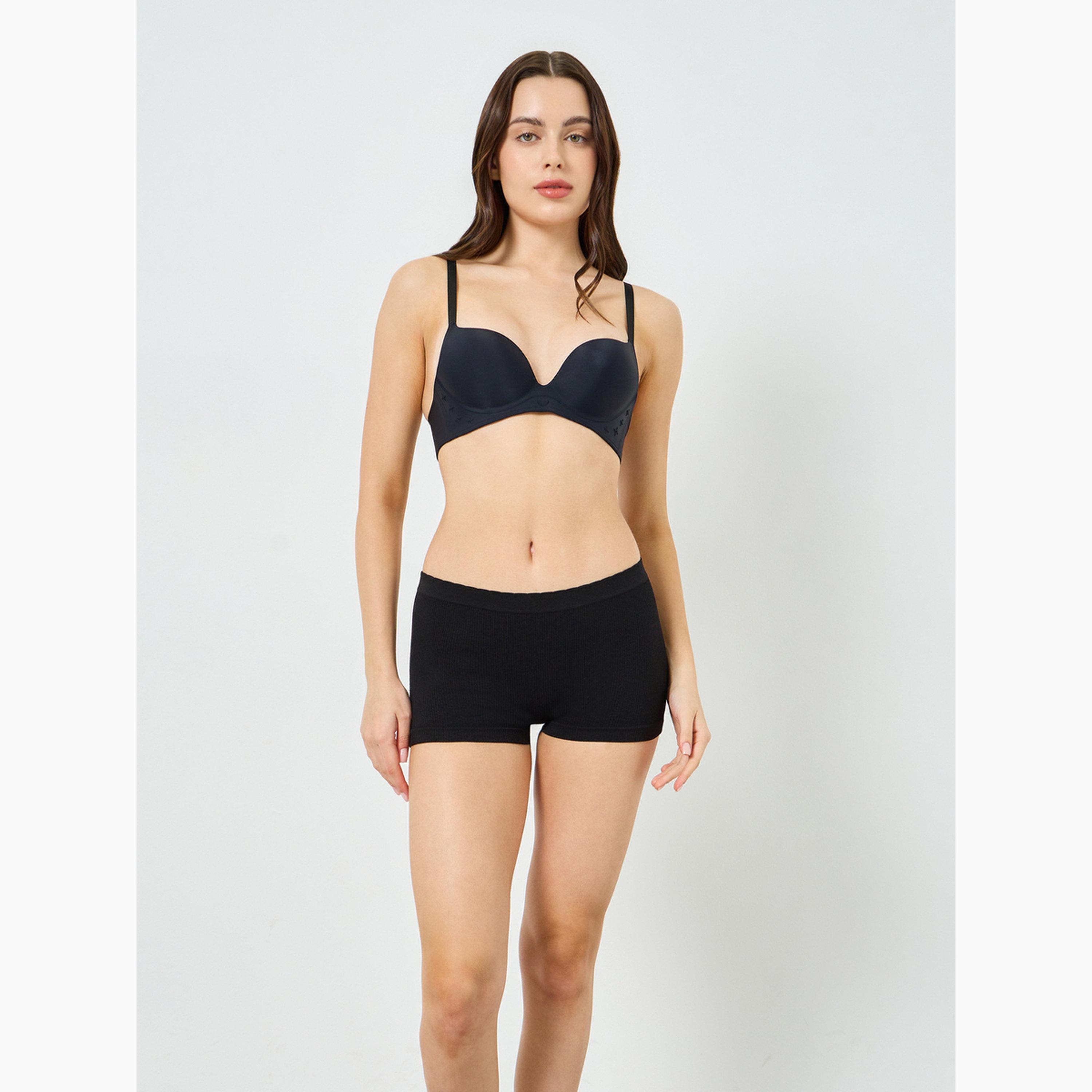 مجموعة من 3 بوي شورت بتفاصيل مضلعة-women-clothing-lingerie-lingeriesets-image-2
