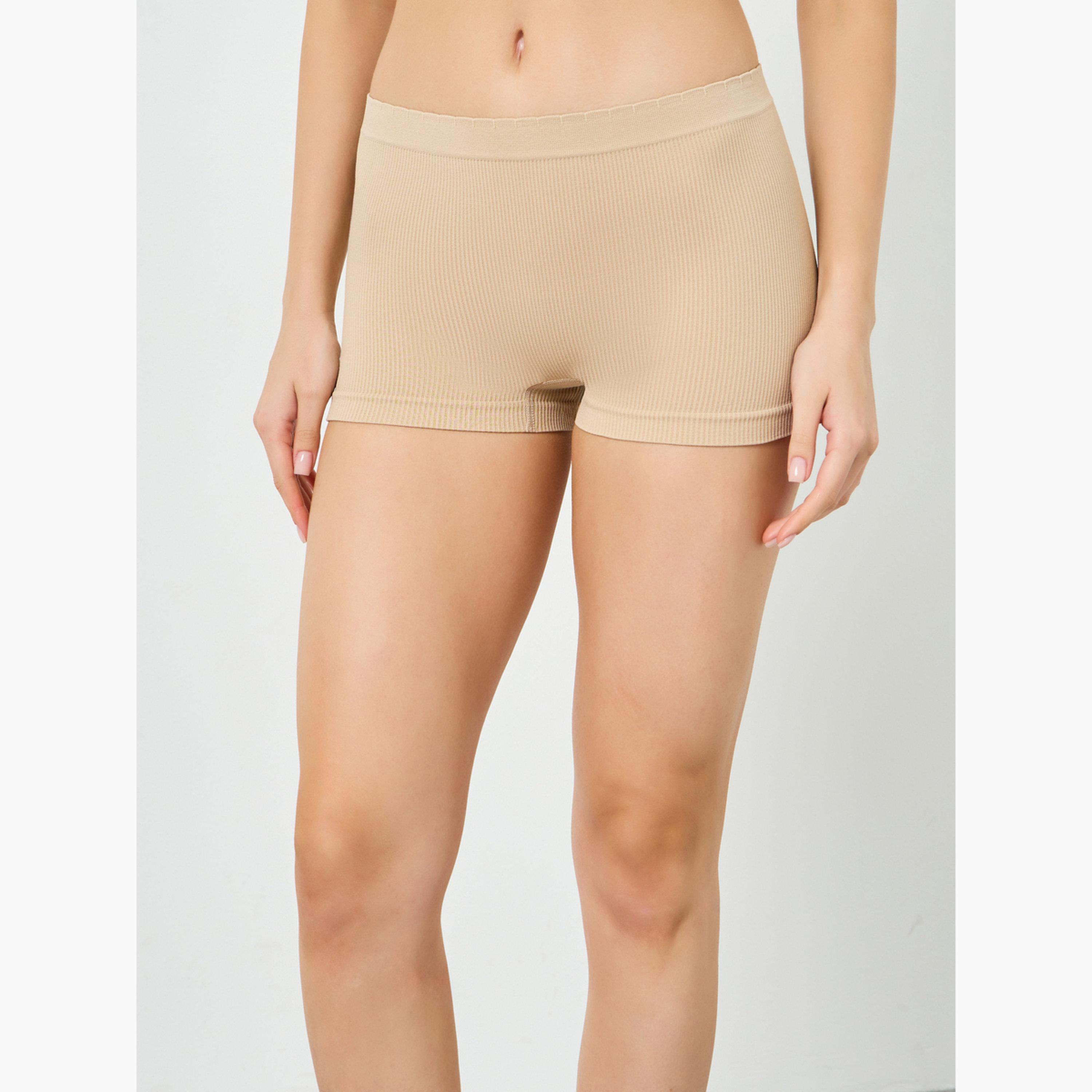 مجموعة من 3 بوي شورت بتفاصيل مضلعة-women-clothing-lingerie-lingeriesets-image-6